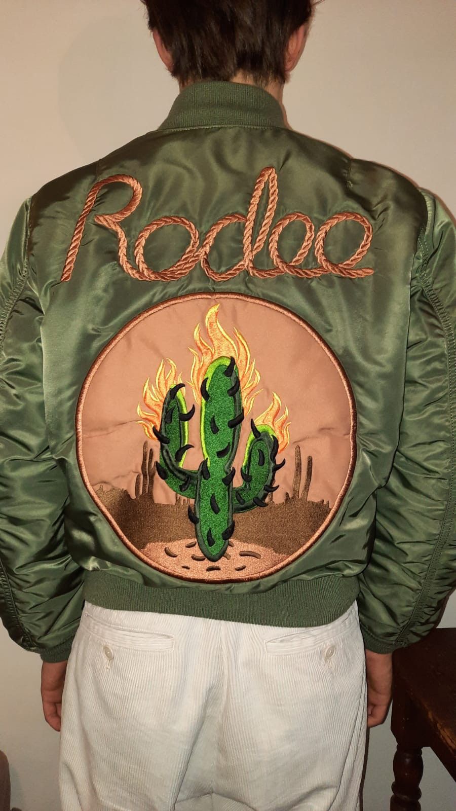 Travis scott rodeo bomber jacket sale