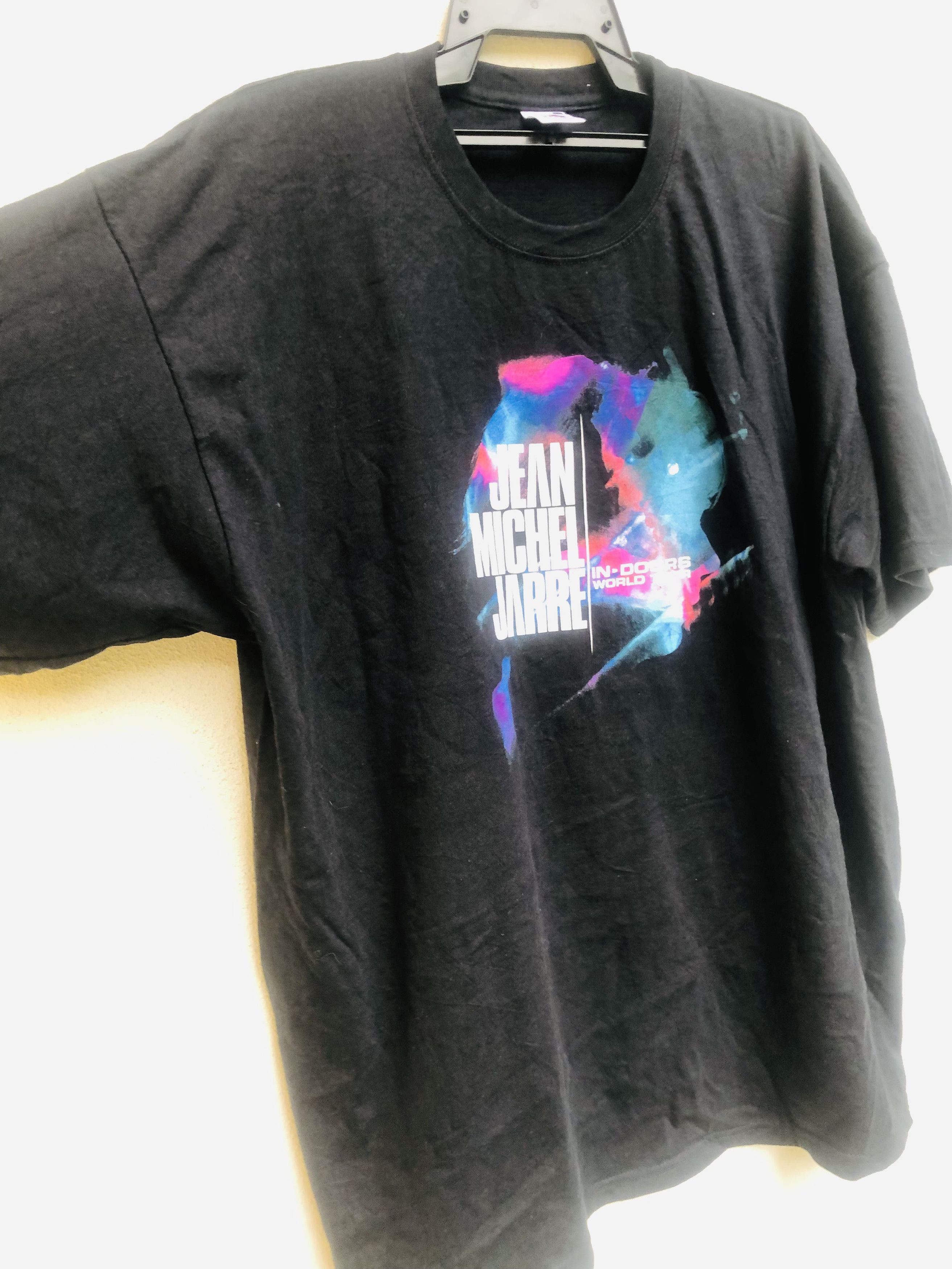 Band Tees Vintage Jean Michel Jerry Singer Music Tour Shirt Size US XL / EU 56 / 4 - 4 Thumbnail