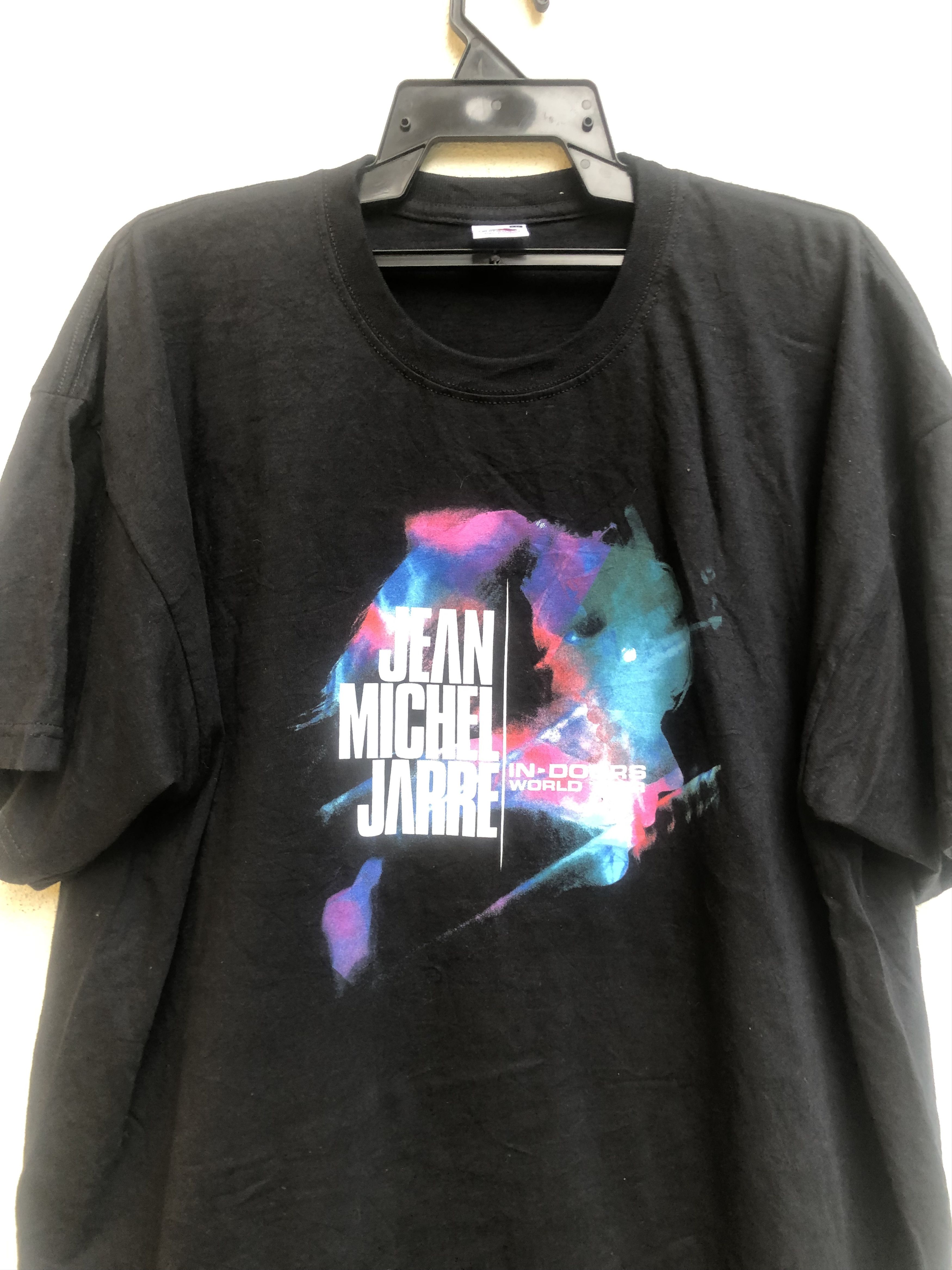 Band Tees Vintage Jean Michel Jerry Singer Music Tour Shirt Size US XL / EU 56 / 4 - 3 Thumbnail