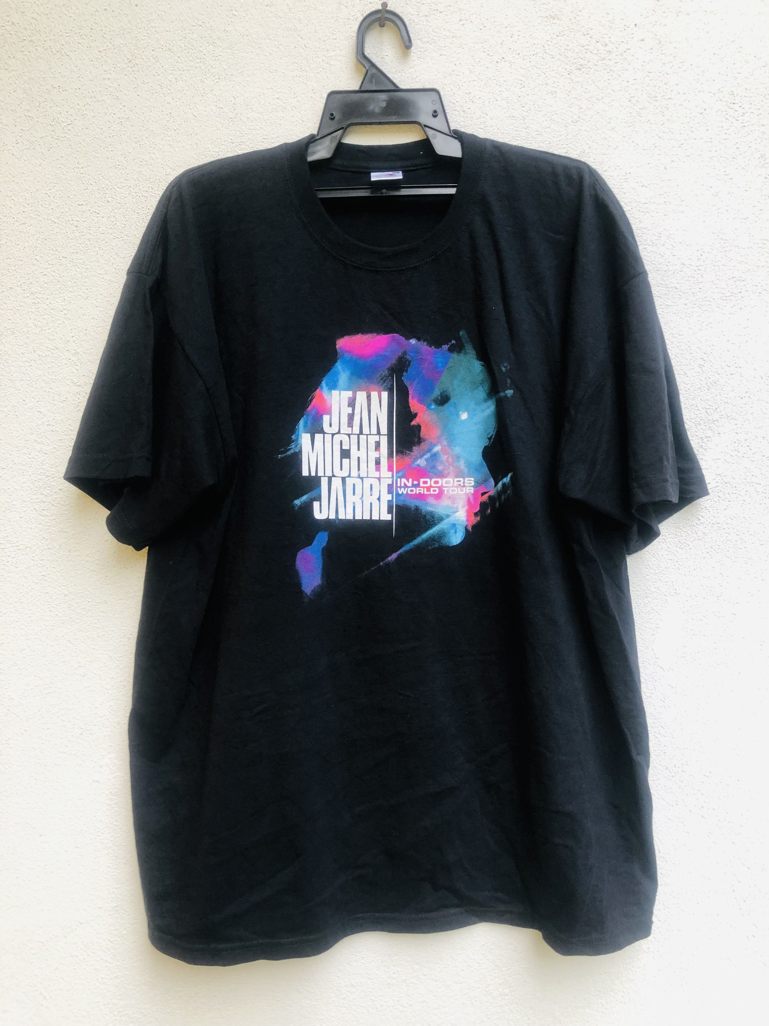 Band Tees Vintage Jean Michel Jerry Singer Music Tour Shirt Size US XL / EU 56 / 4 - 1 Thumbnail