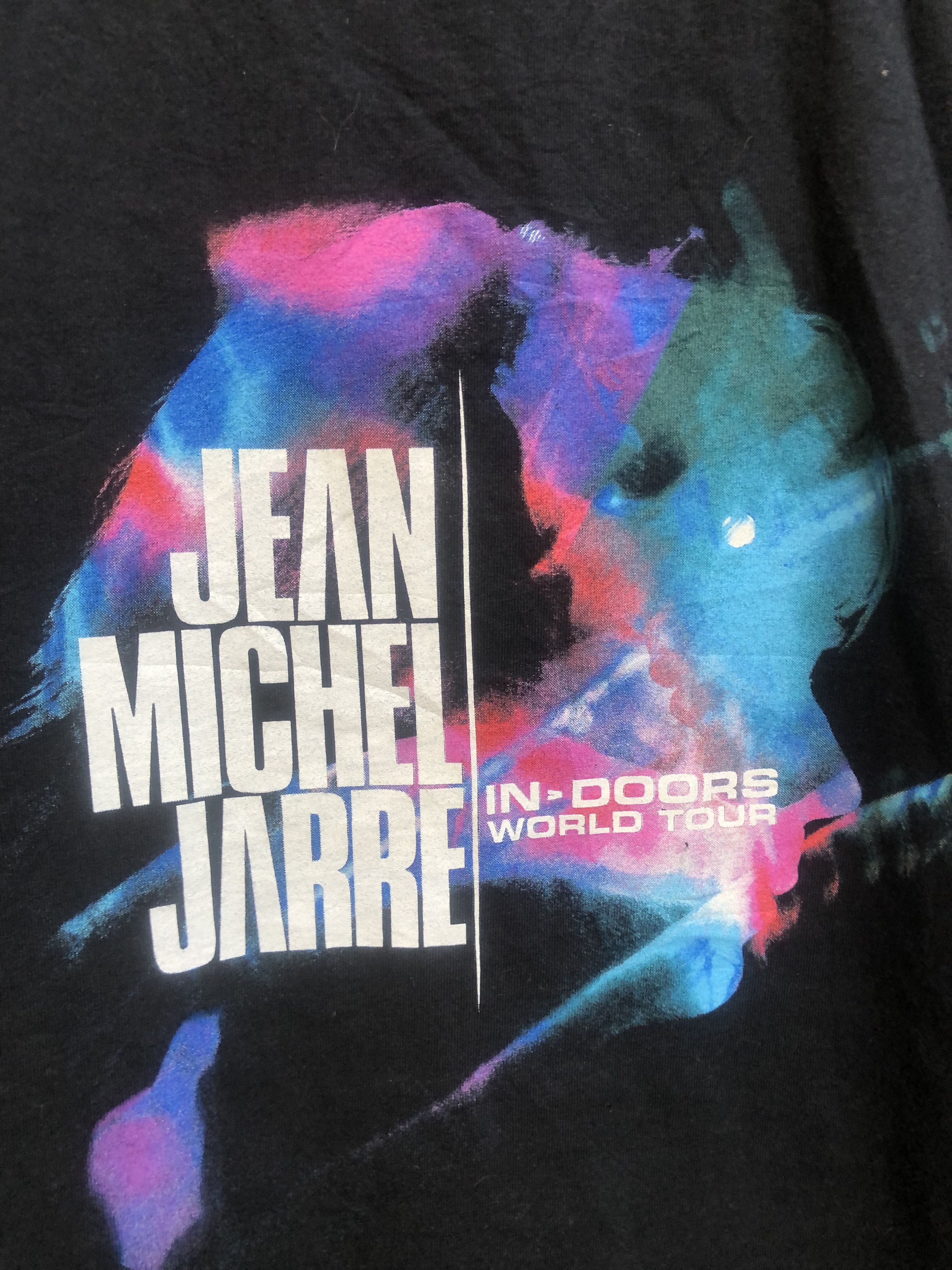 Band Tees Vintage Jean Michel Jerry Singer Music Tour Shirt Size US XL / EU 56 / 4 - 6 Thumbnail