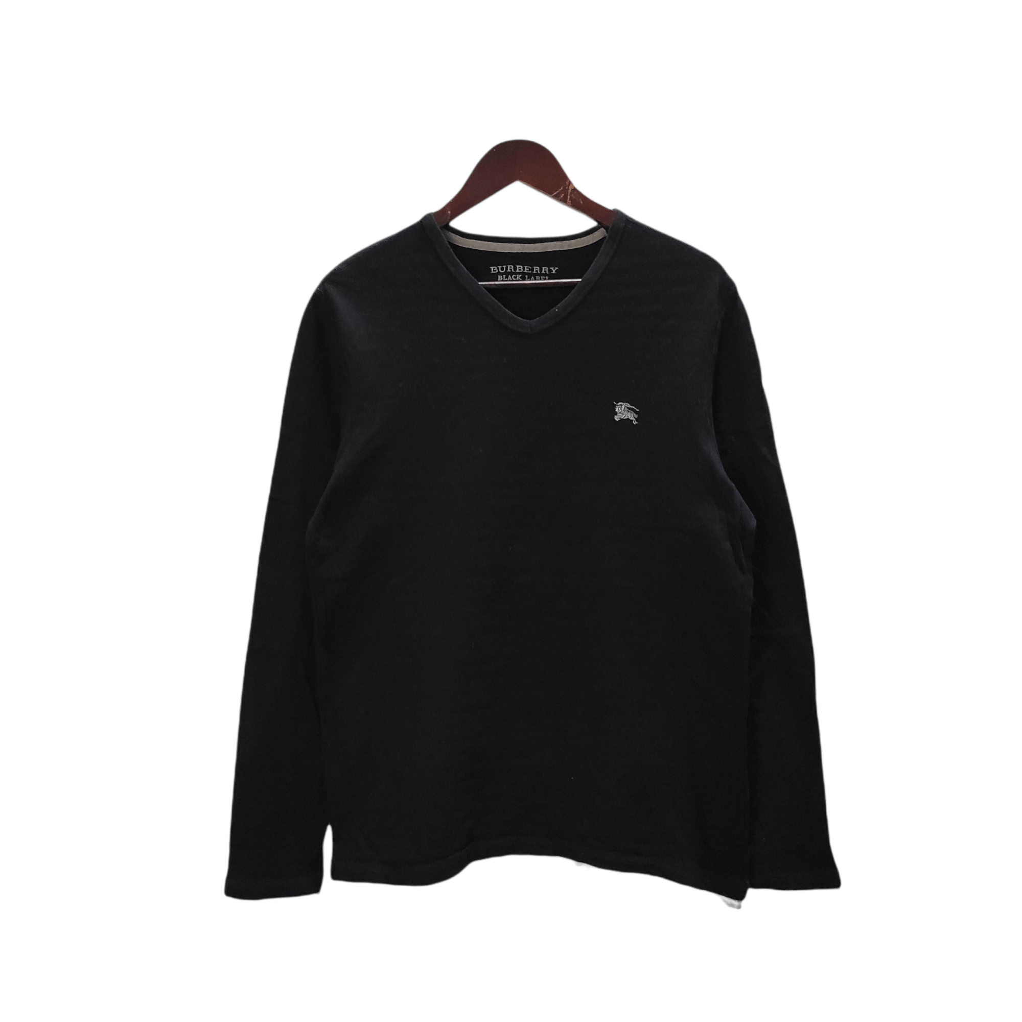Burberry Vintage Burberry Black Label Longsleeves Tee Size US M / EU 48-50 / 2 - 1 Thumbnail