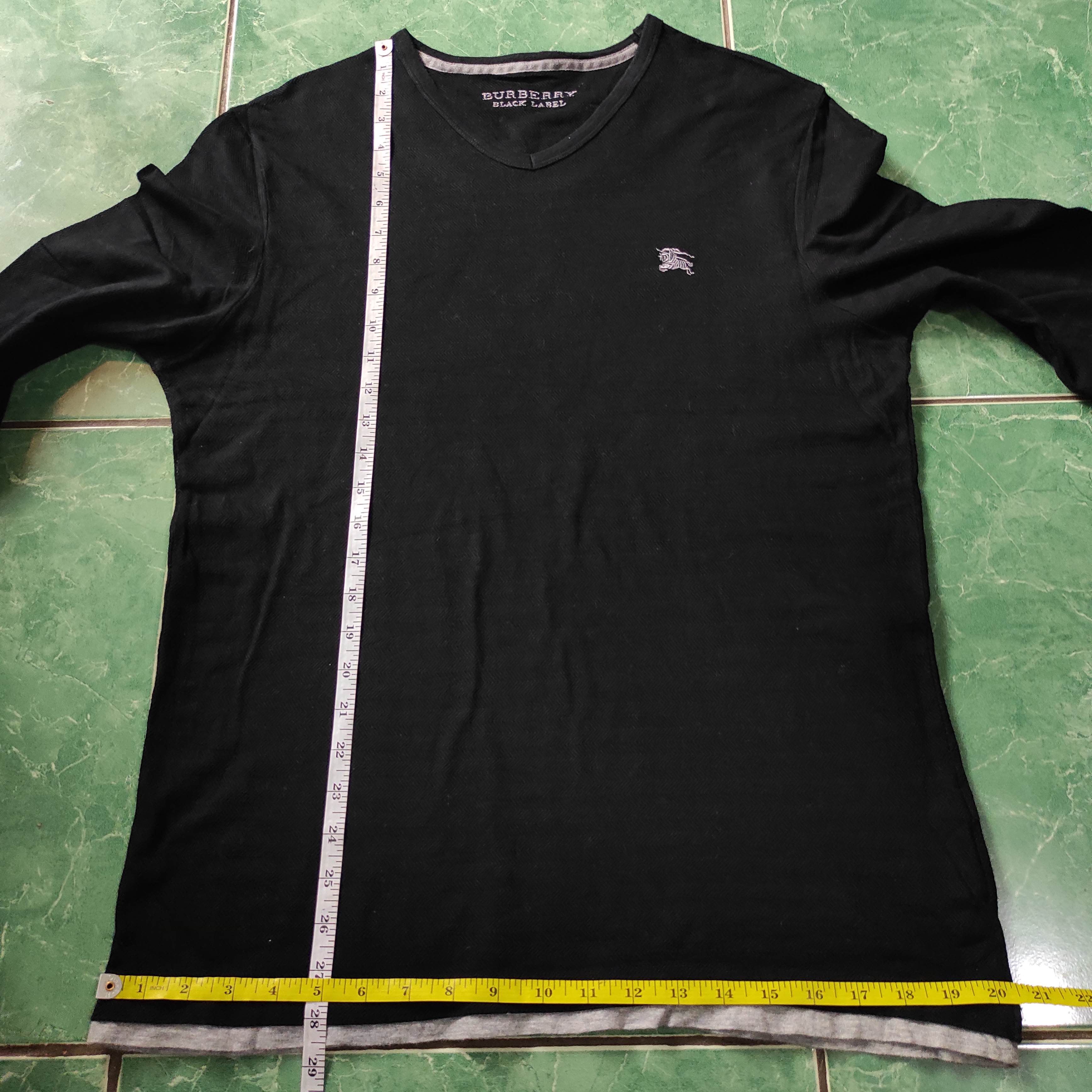 Burberry Vintage Burberry Black Label Longsleeves Tee Size US M / EU 48-50 / 2 - 15 Thumbnail