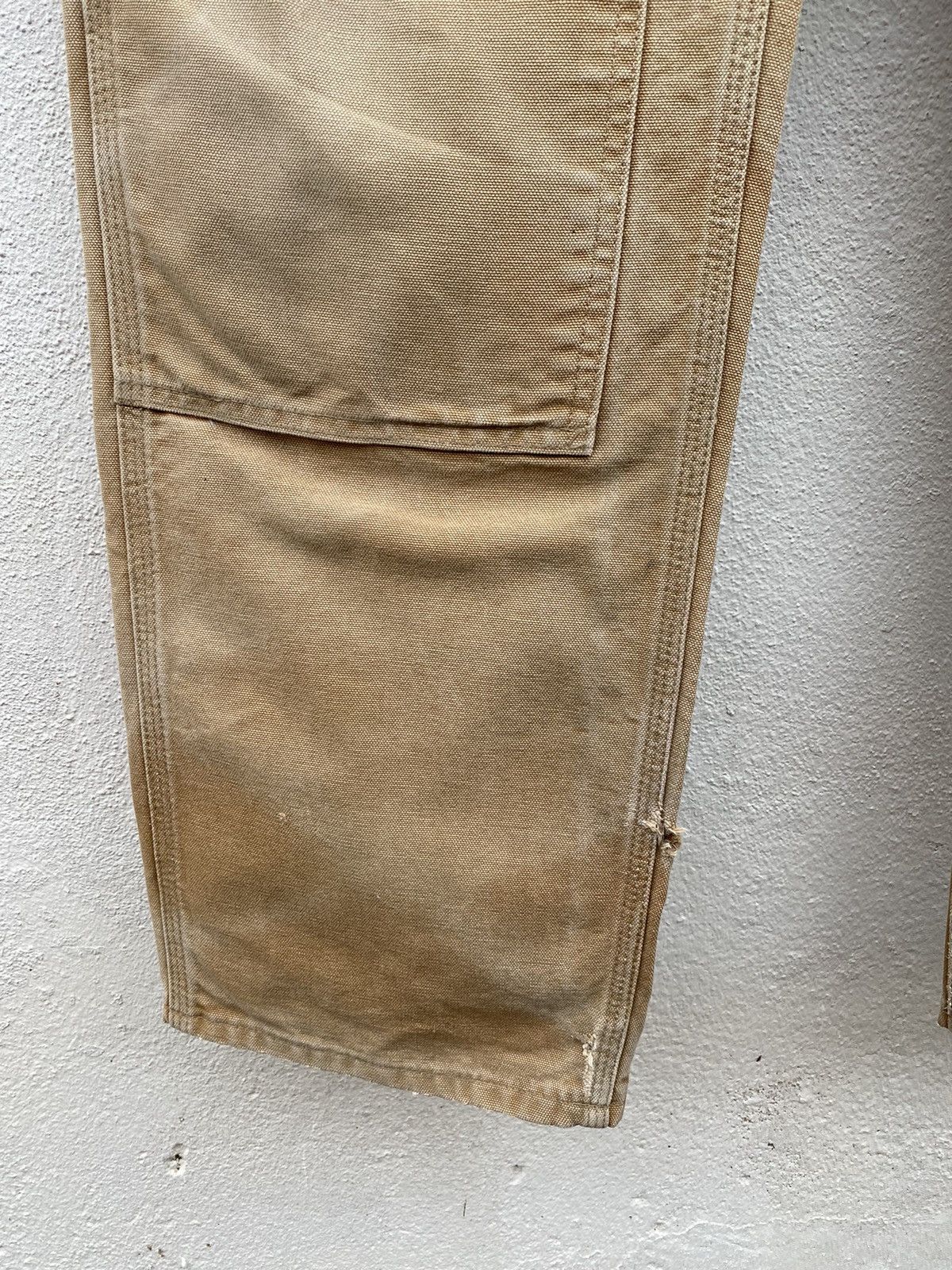 Carhartt Vintage Carhartt Double knee carpenter dungaree pants sz 34 Size US 34 / EU 50 - 9 Thumbnail