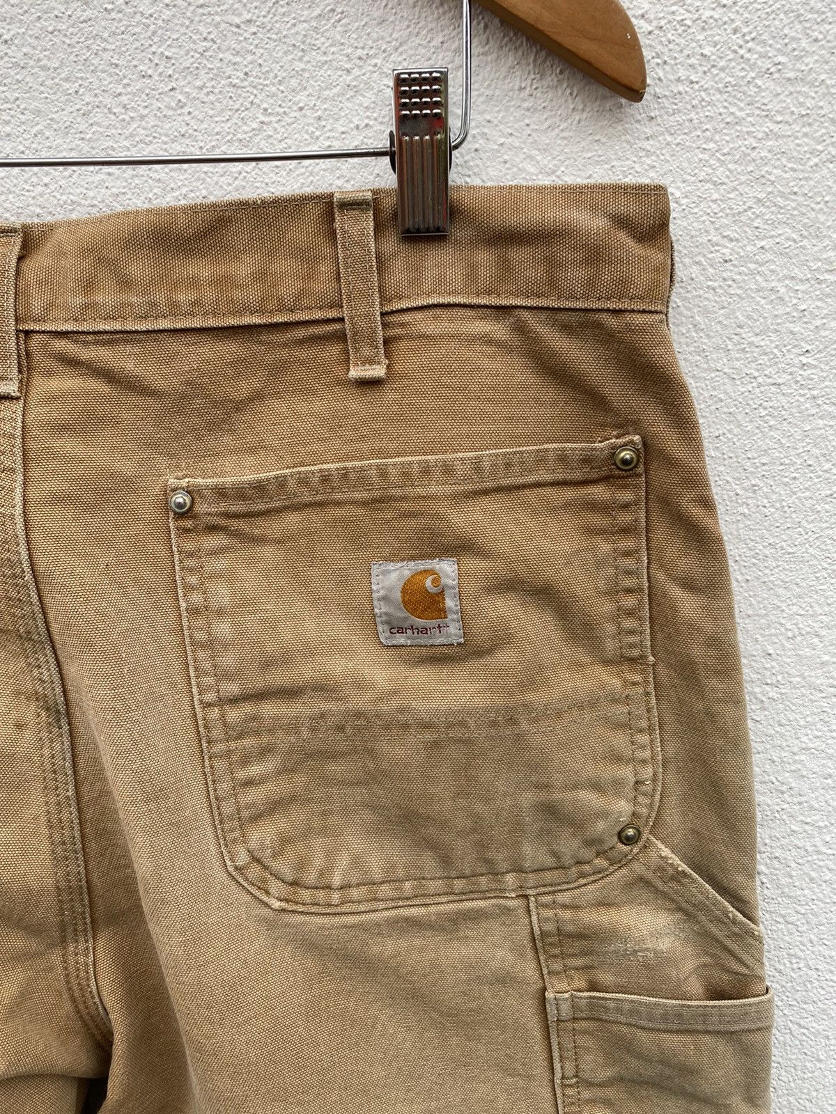 Carhartt Vintage Carhartt Double knee carpenter dungaree pants sz 34 Size US 34 / EU 50 - 11 Thumbnail