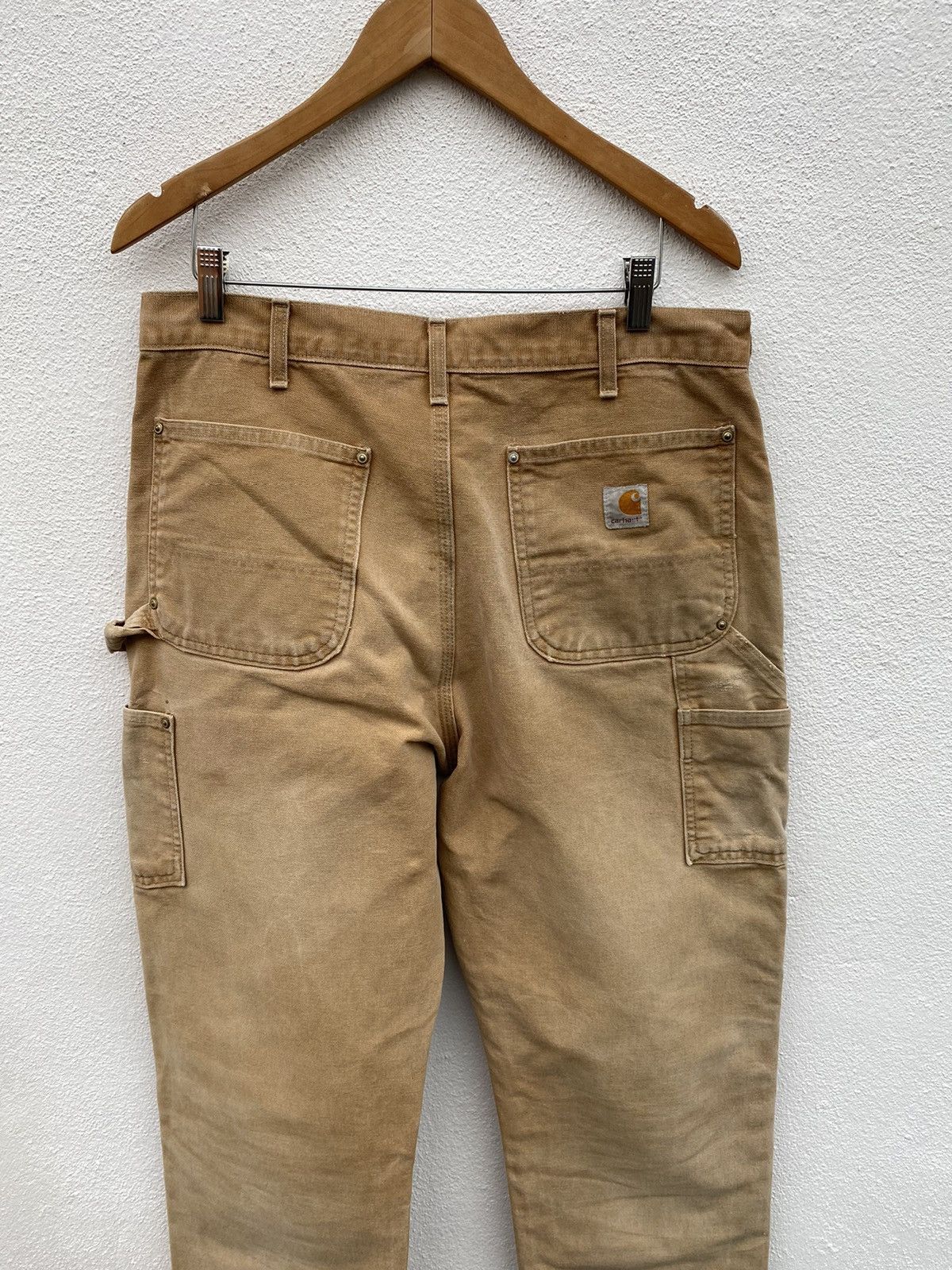 Carhartt Vintage Carhartt Double knee carpenter dungaree pants sz 34 Size US 34 / EU 50 - 13 Thumbnail