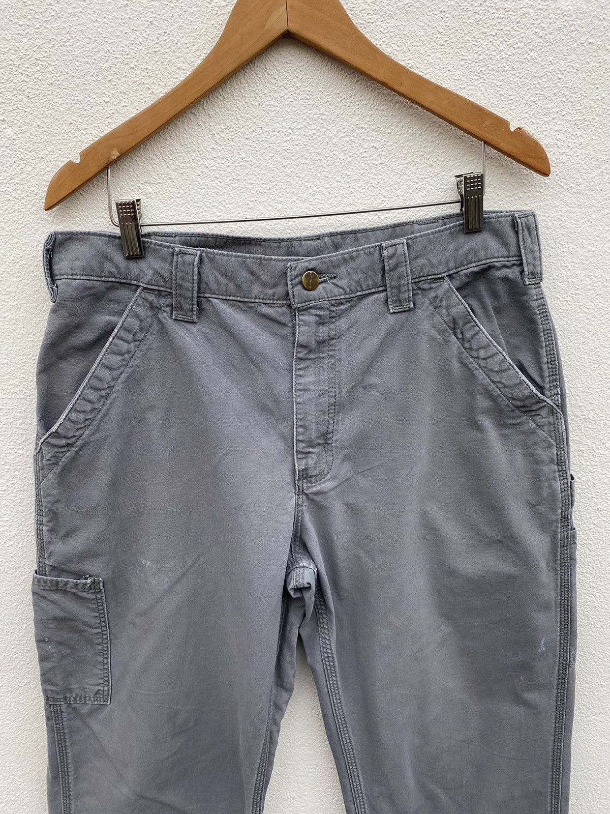 Carhartt Vintage Carhartt carpenter dungaree trousers pants size 33 Size US 33 - 3 Thumbnail
