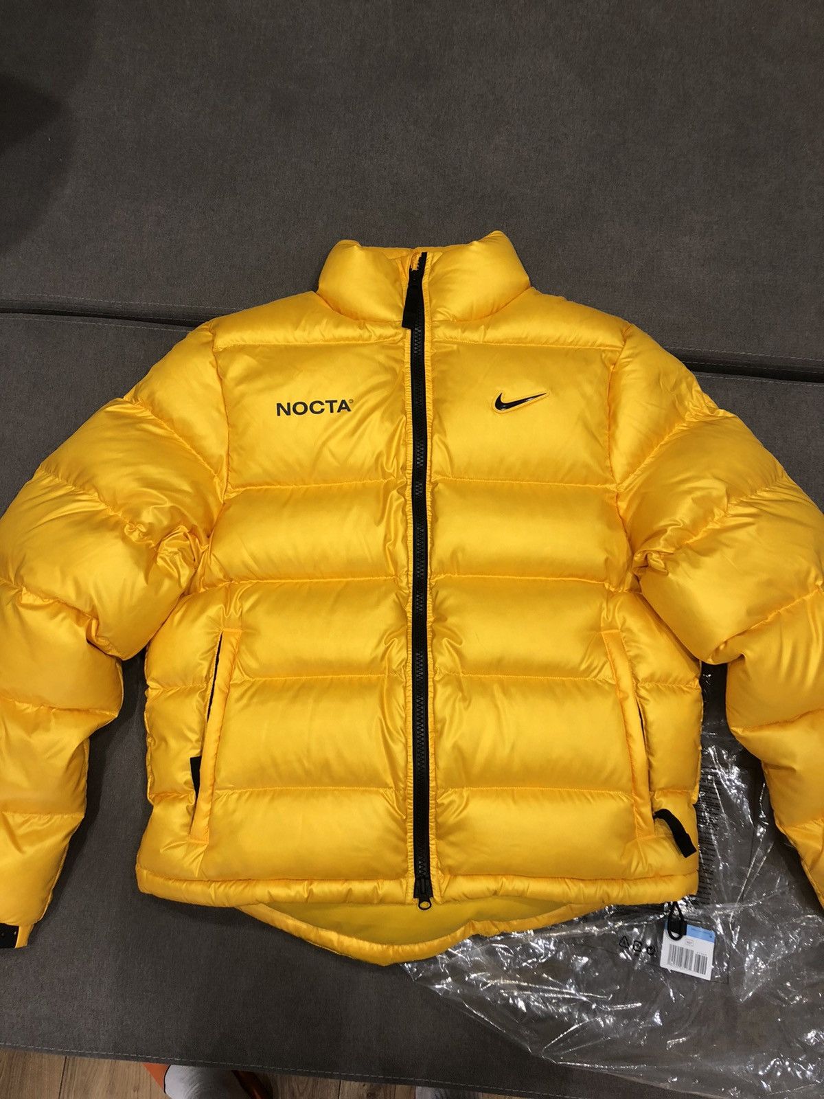 Nike Nike x Drake Nocta Puffer Jacket Yellow | Grailed