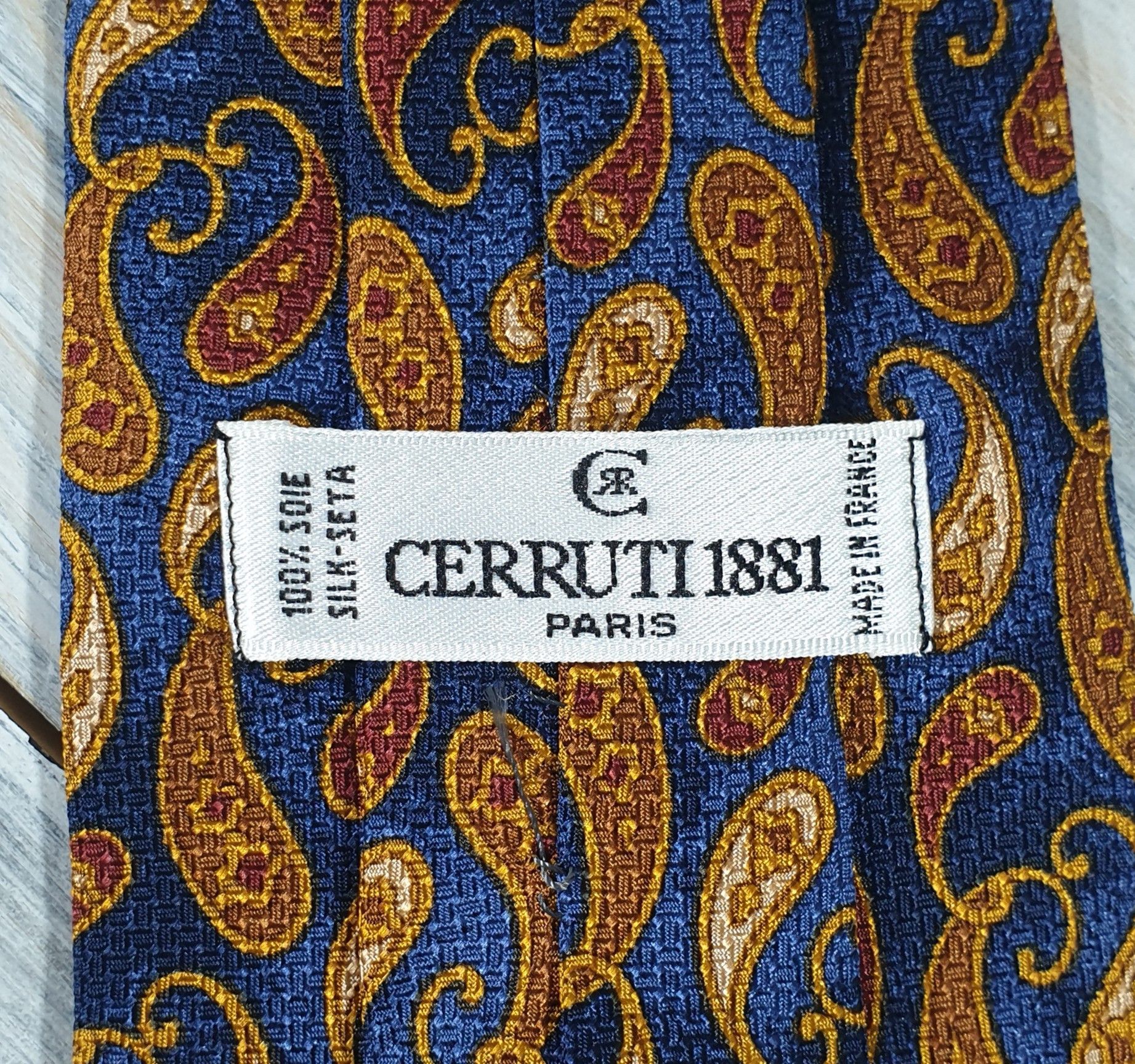 Cerruti 1881 CERRUTI 1881 PARIS Mens Ties 100% Silk MadeInFrance Fashion Size ONE SIZE - 24 Thumbnail