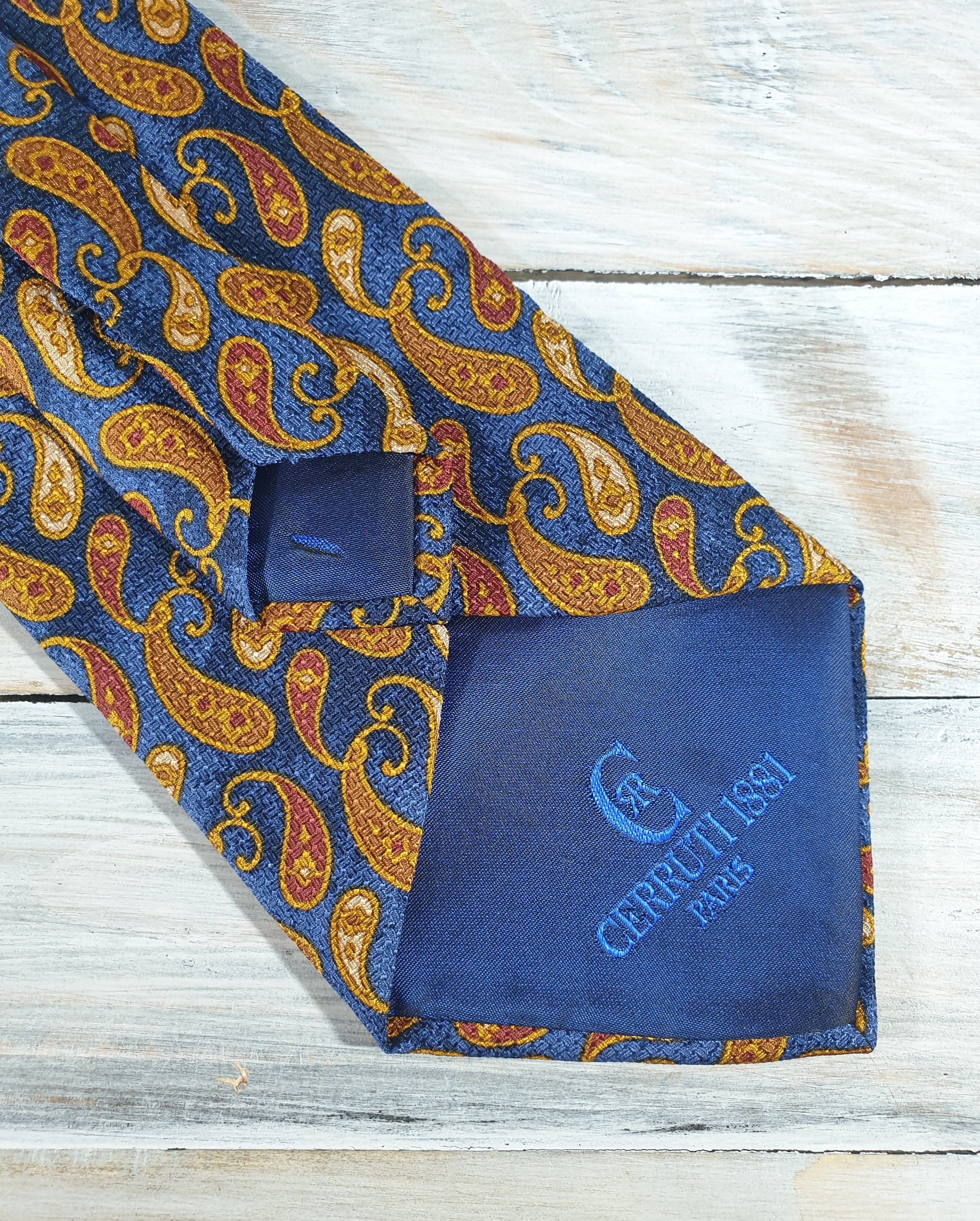 Cerruti 1881 CERRUTI 1881 PARIS Mens Ties 100% Silk MadeInFrance Fashion Size ONE SIZE - 25 Thumbnail