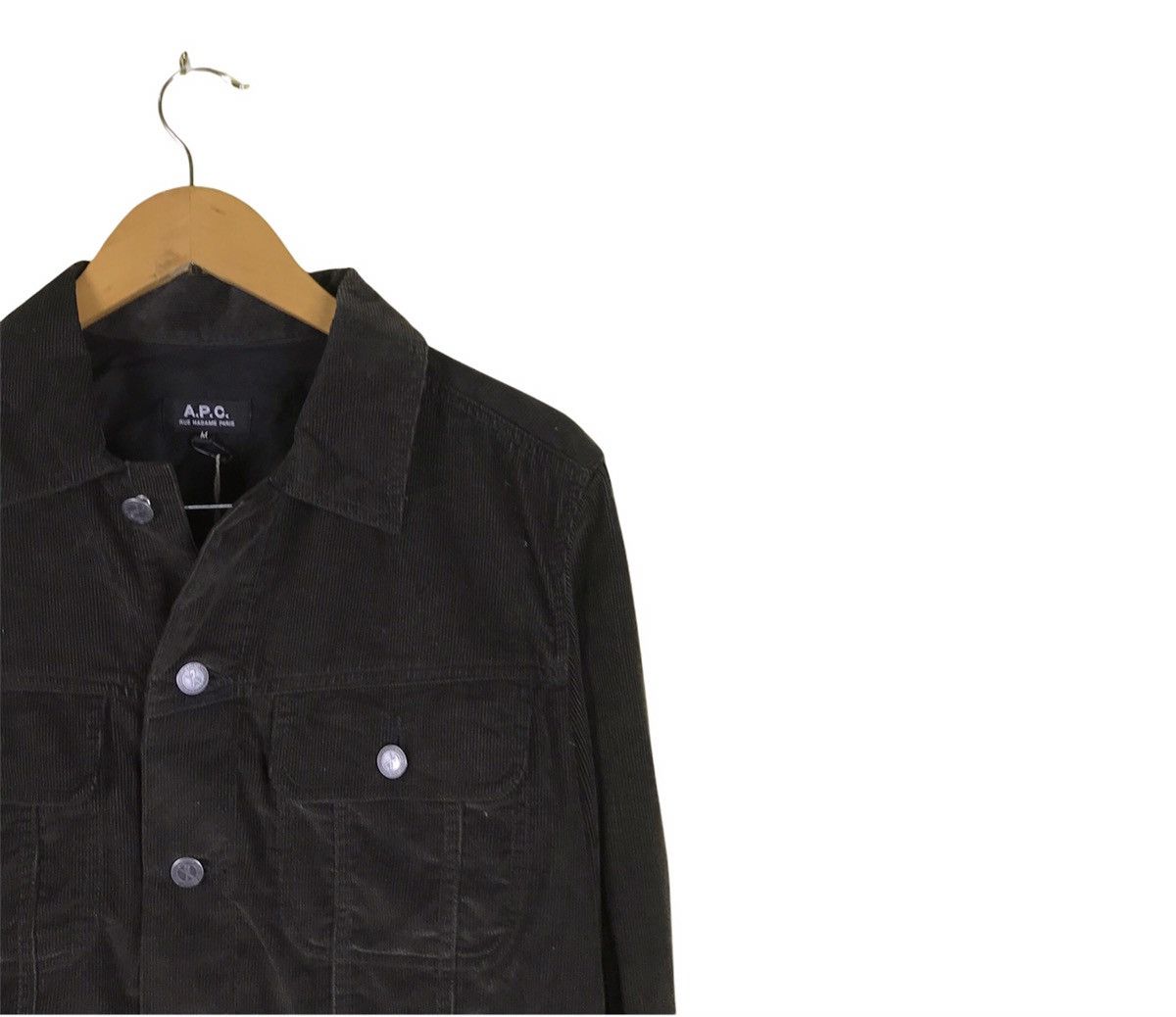 A.P.C. Navy Corduroy Jacket Size US M / EU 48-50 / 2 - 3 Thumbnail