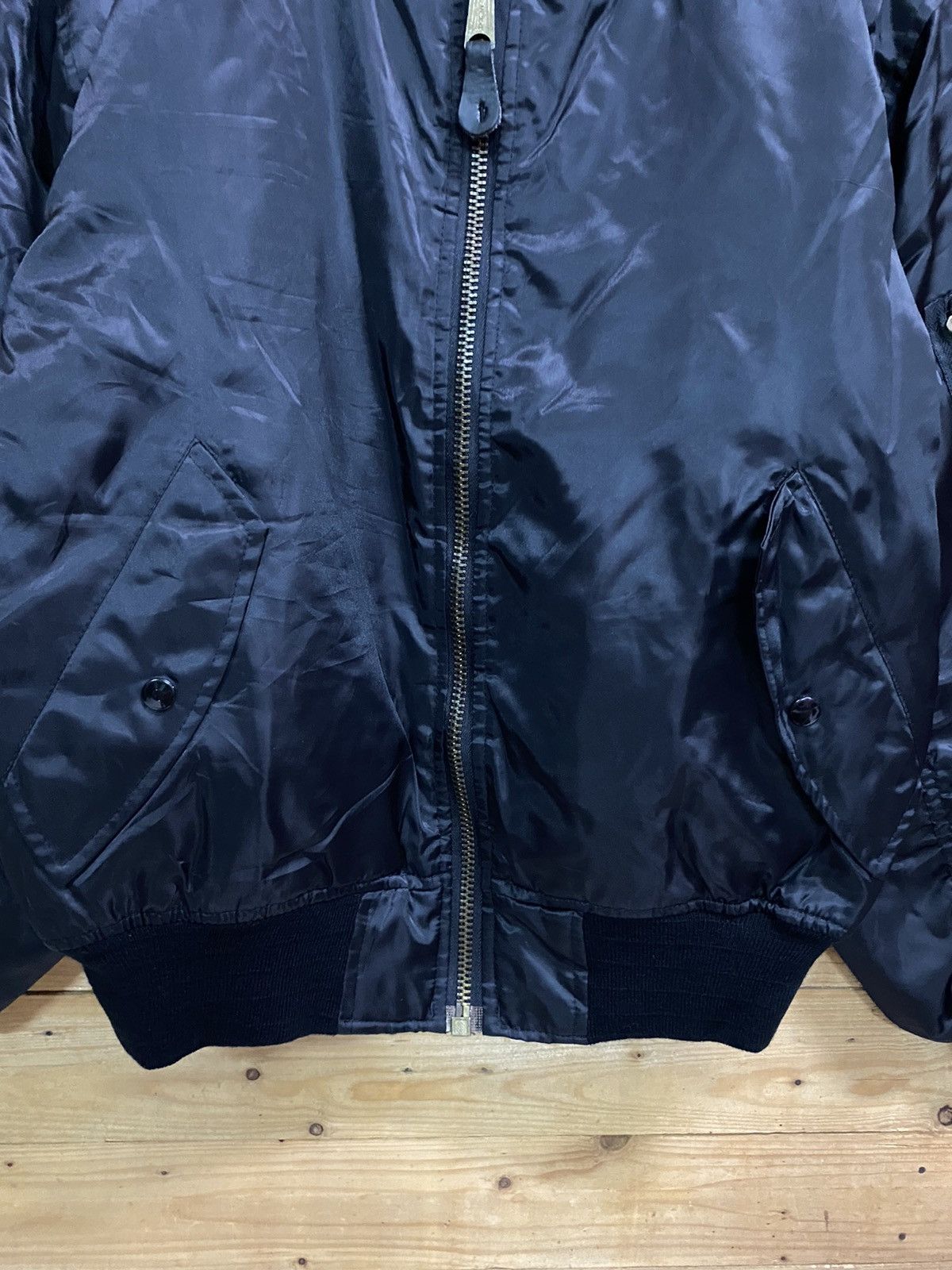 Alpha Industries VTG ALPHA INDUSTRIES X ULTRAMAN MA-1 BOMBER FLIGHT JACKET Size US L / EU 52-54 / 3 - 7 Thumbnail