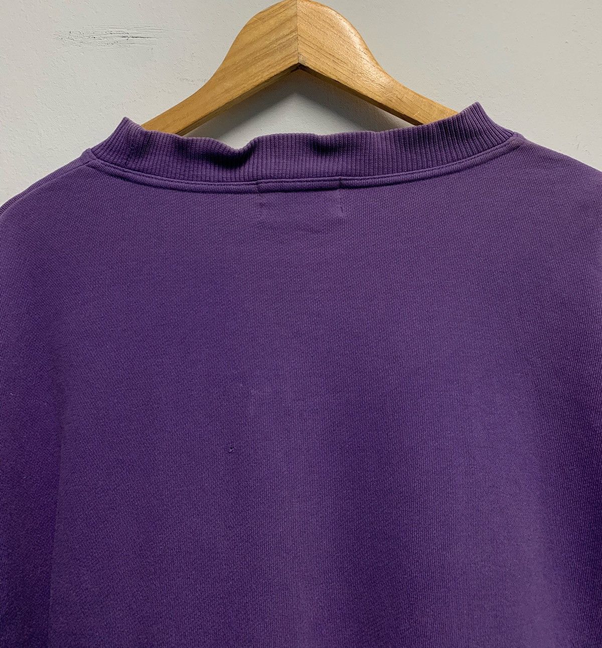 Designer × Fred Perry × Vintage Oversized Fred Perry Purple Sweatshirts Size US L / EU 52-54 / 3 - 4 Thumbnail