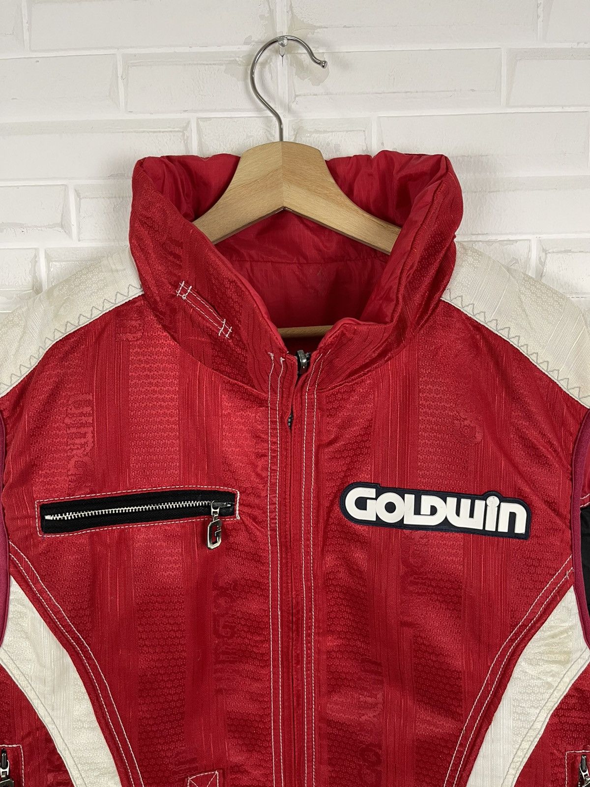 Goldwin Vintage GOLDWIN Thin Puffer Vest Reversible Size US XL / EU 56 / 4 - 6 Thumbnail