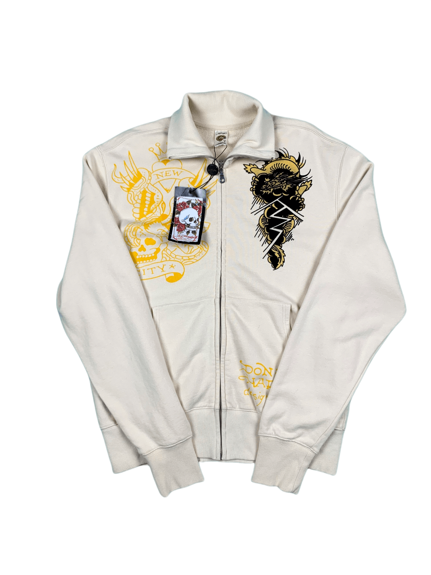 Christian Audigier Ed Hardy Zip Jacket sweatshirt Drip Size US M / EU 48-50 / 2 - 1 Thumbnail