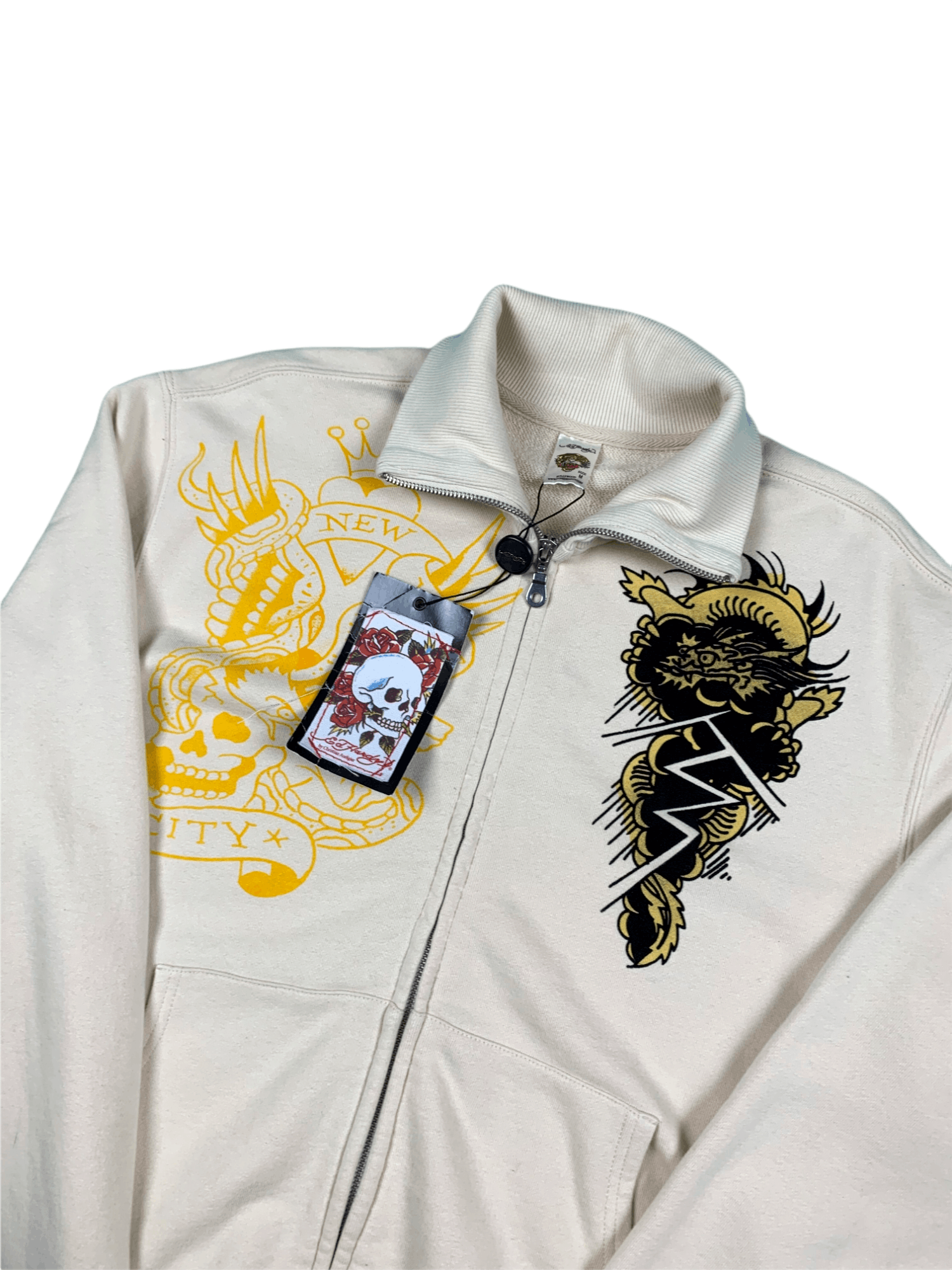 Christian Audigier Ed Hardy Zip Jacket sweatshirt Drip Size US M / EU 48-50 / 2 - 4 Thumbnail