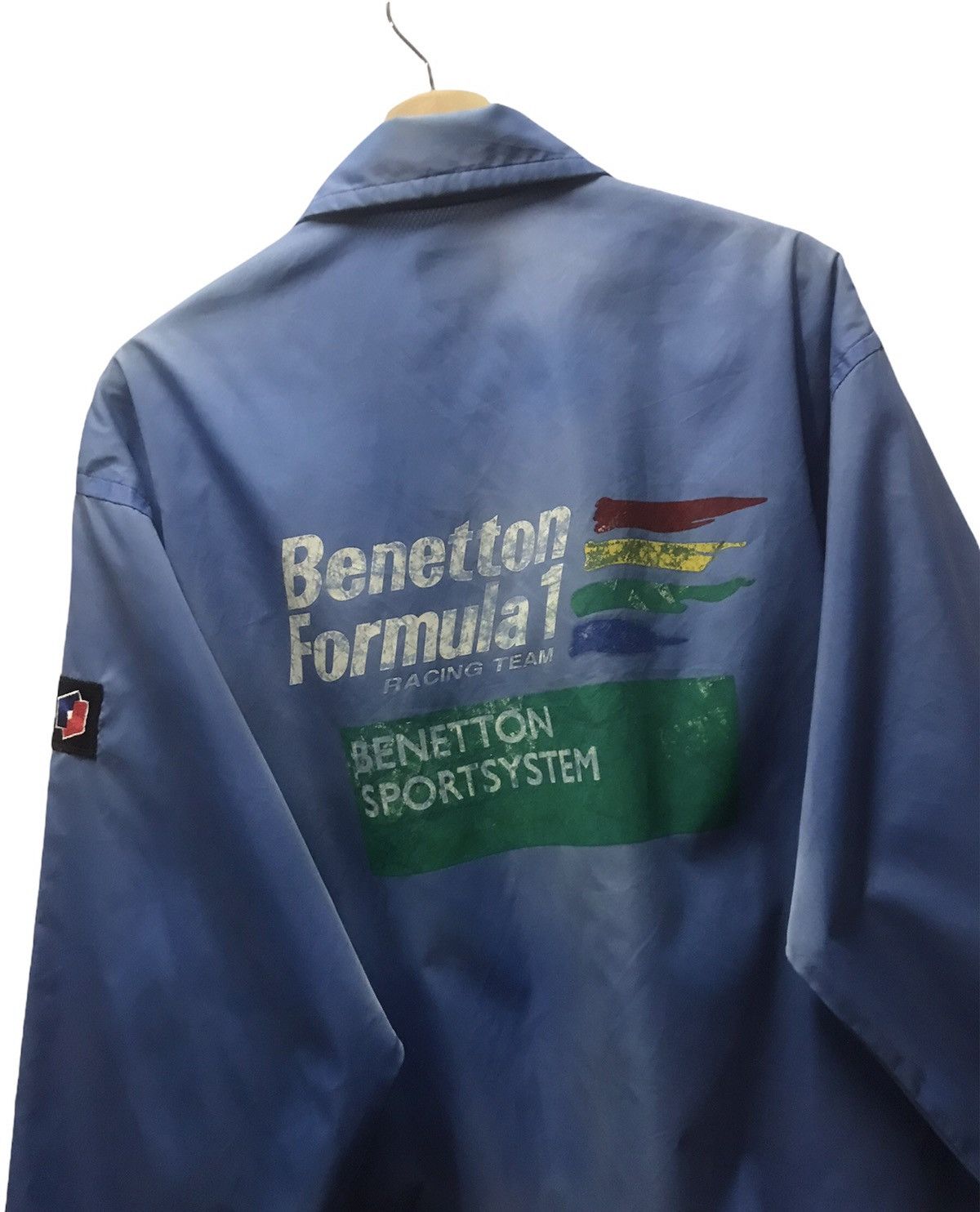Benetton Benetton F1 ELF Patches Sleeve Jacket Size US L / EU 52-54 / 3 - 2 Thumbnail