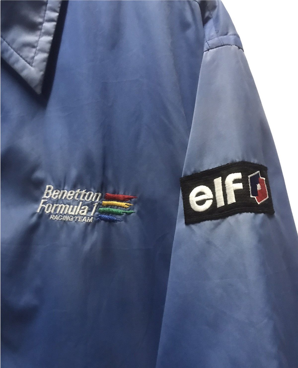 Benetton Benetton F1 ELF Patches Sleeve Jacket Size US L / EU 52-54 / 3 - 12 Thumbnail