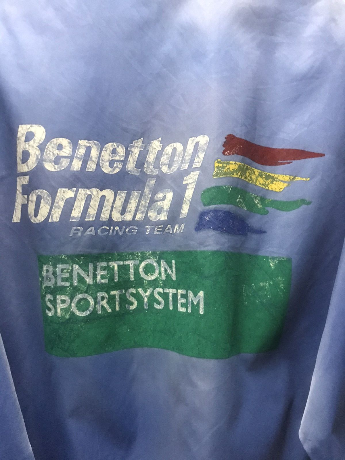 Benetton Benetton F1 ELF Patches Sleeve Jacket Size US L / EU 52-54 / 3 - 15 Thumbnail