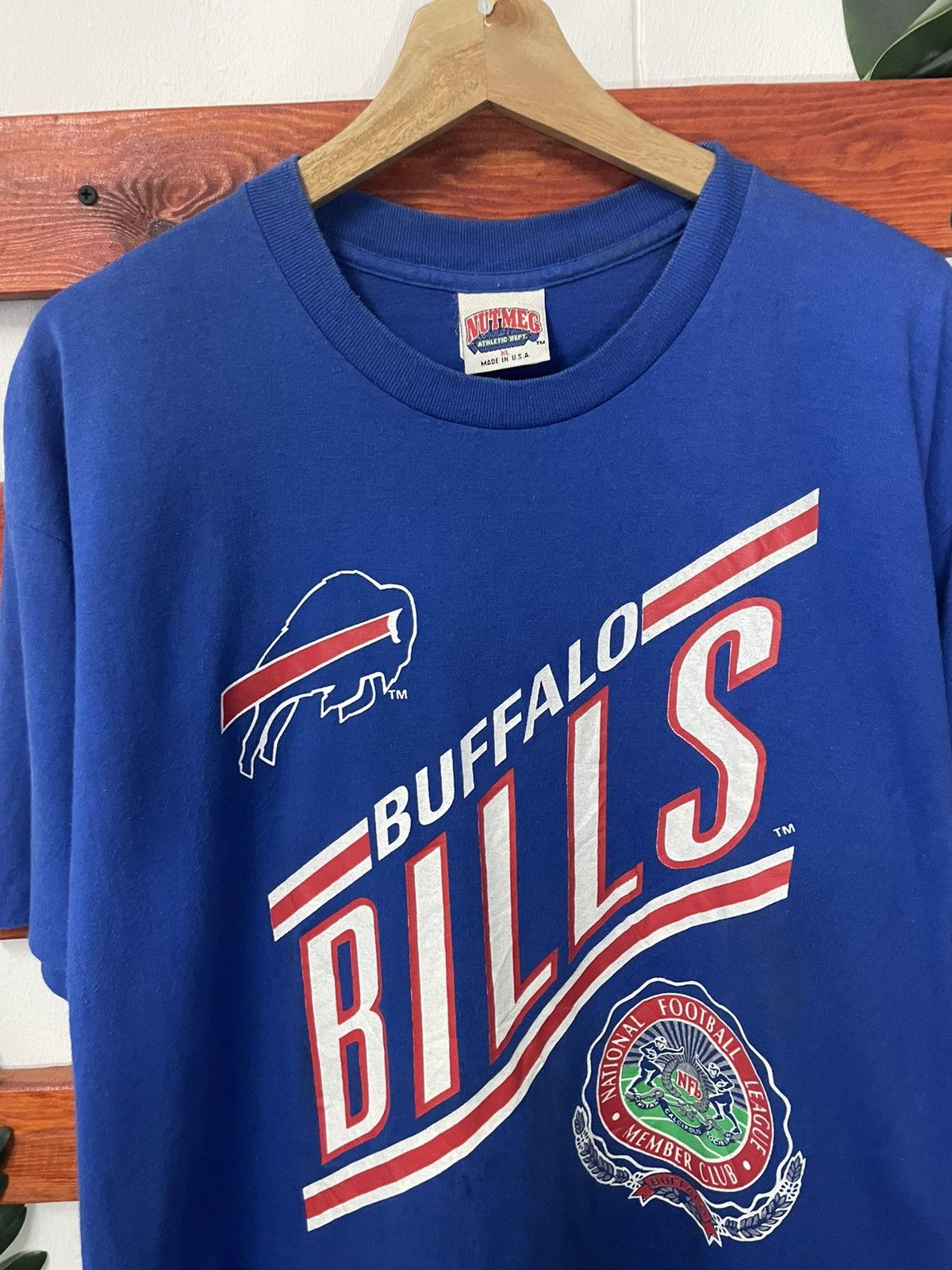 NHL × Nutmeg × Vintage Vintage NFL Buffalo Bills t-shirt Size US XL / EU 56 / 4 - 3 Thumbnail