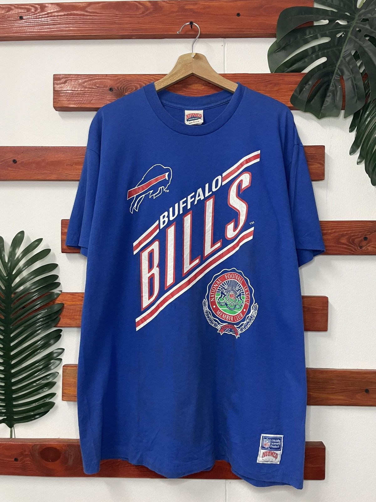 NHL × Nutmeg × Vintage Vintage NFL Buffalo Bills t-shirt Size US XL / EU 56 / 4 - 1 Thumbnail
