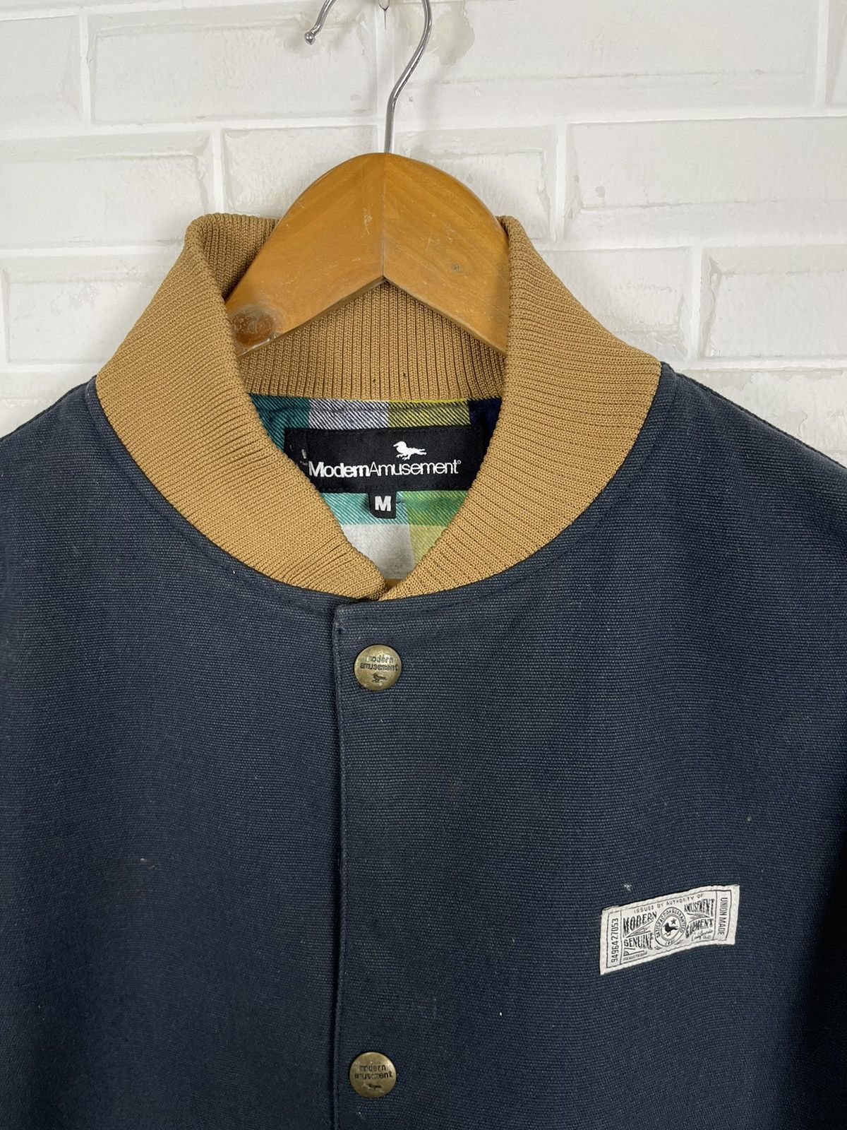 Modern Amusement Vtg Amusement Garment x Union Made Chore Jacket Size US M / EU 48-50 / 2 - 2 Thumbnail