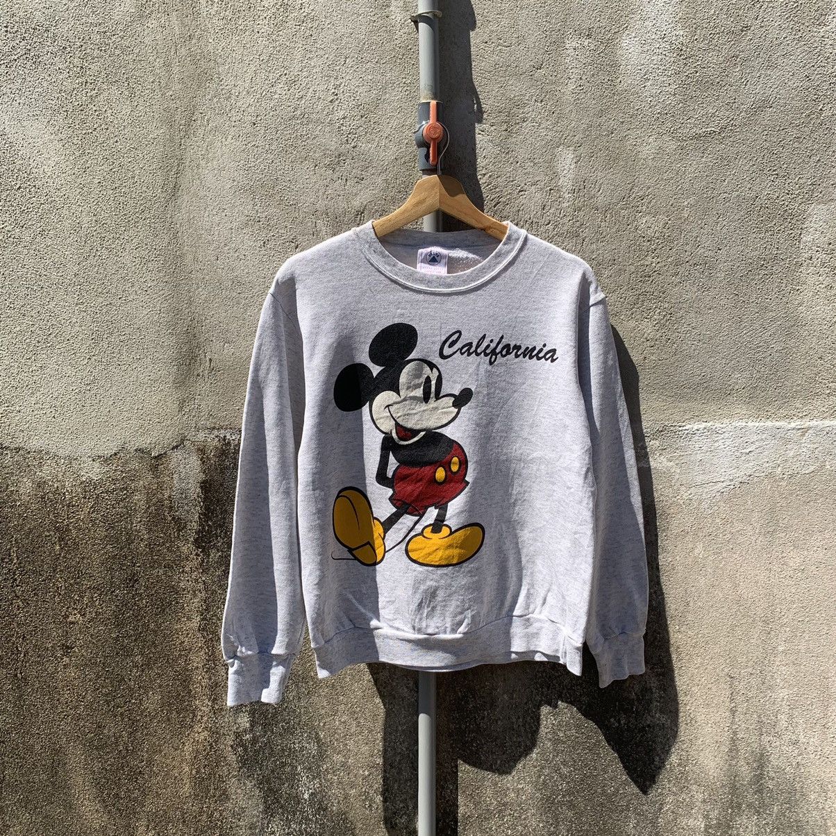 Delta × Vintage 1990s Vintage Mickey Disney Movie Delta Pullover Sweater Size US M / EU 48-50 / 2 - 1 Thumbnail