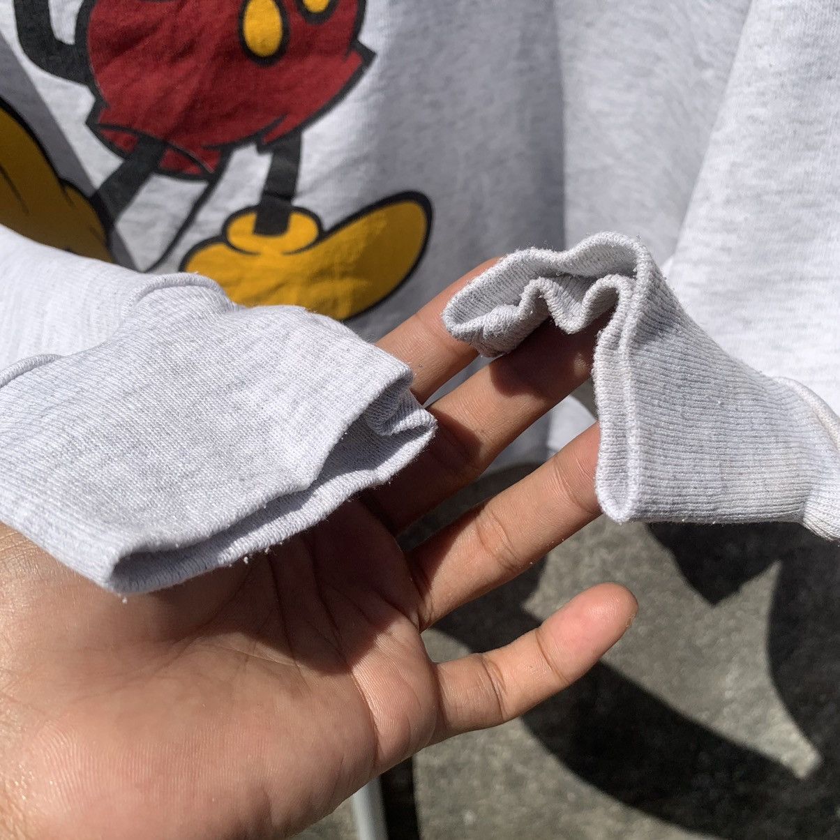 Delta × Vintage 1990s Vintage Mickey Disney Movie Delta Pullover Sweater Size US M / EU 48-50 / 2 - 5 Thumbnail