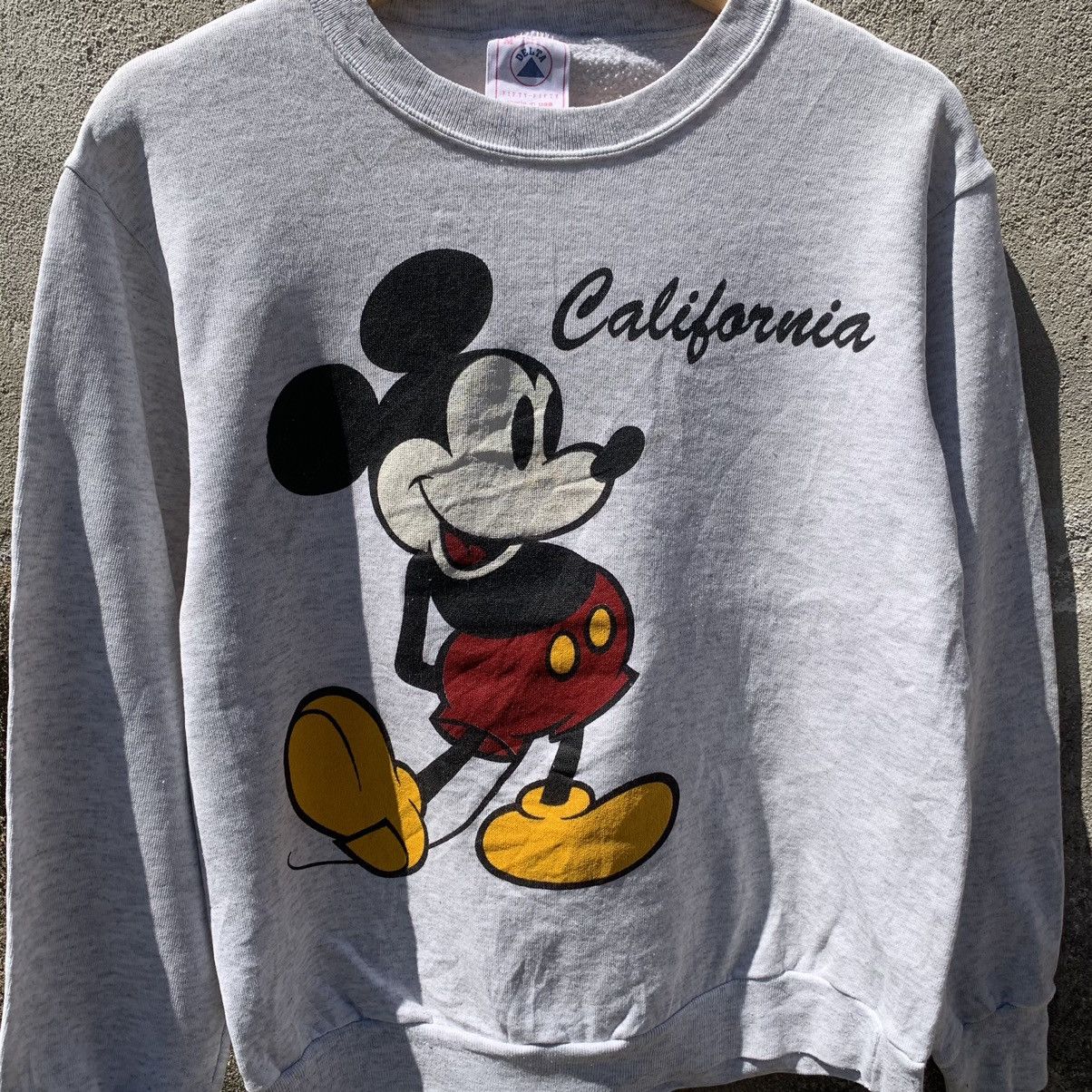 Delta × Vintage 1990s Vintage Mickey Disney Movie Delta Pullover Sweater Size US M / EU 48-50 / 2 - 2 Thumbnail