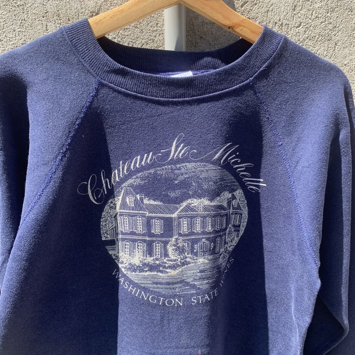 Hanes × Vintage 1990s Vintage Hanes Washington State Pullover Made in USA Size US M / EU 48-50 / 2 - 2 Thumbnail