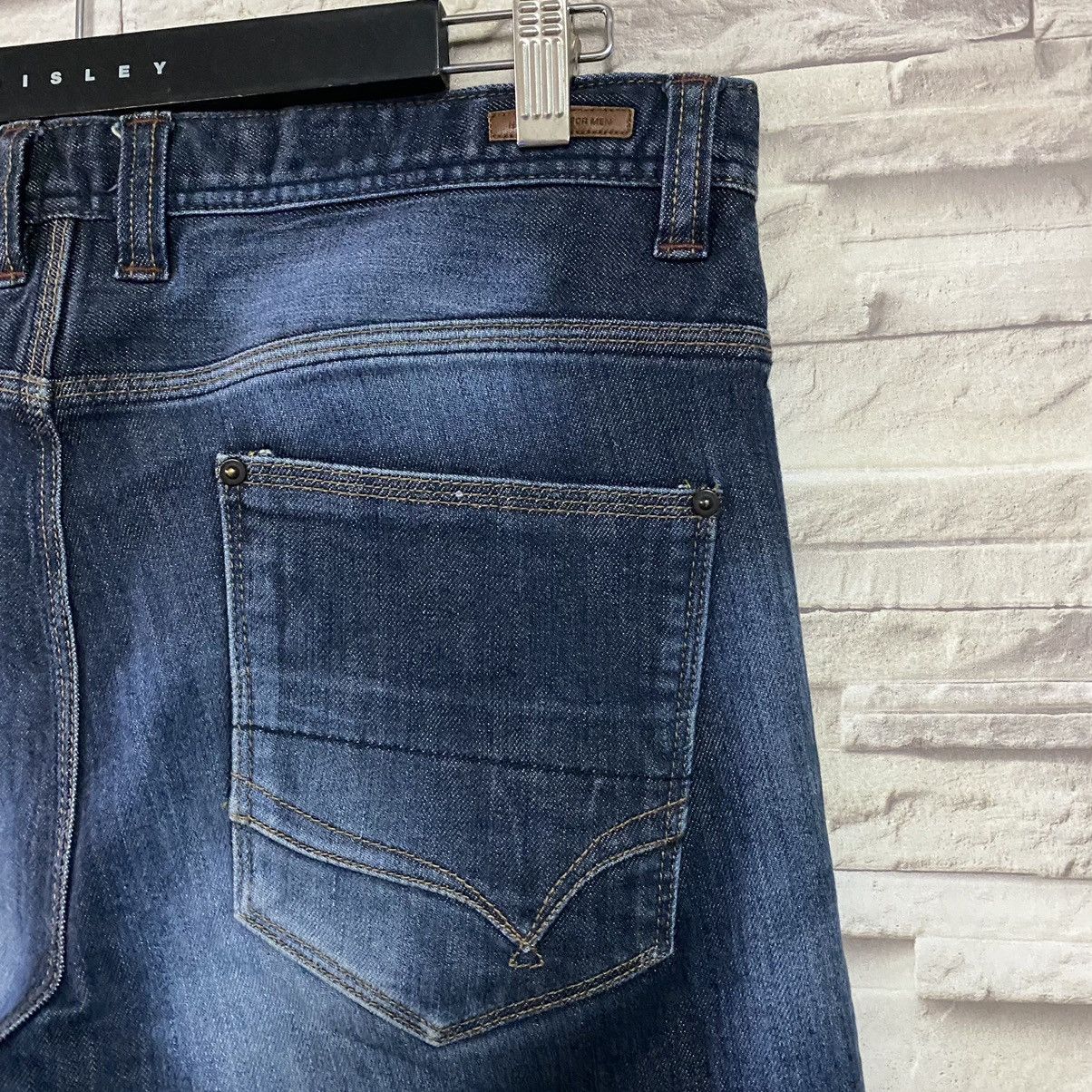 Japanese Brand Nicole Club For Men Denim Slim Flares