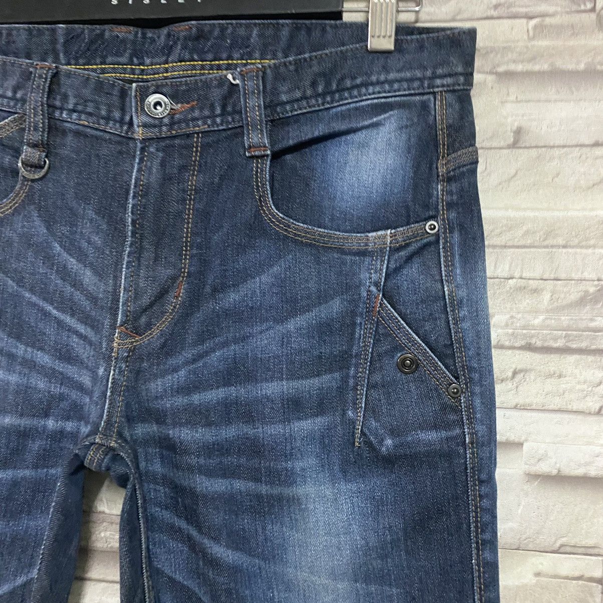 Japanese Brand Nicole Club For Men Denim Slim Flares