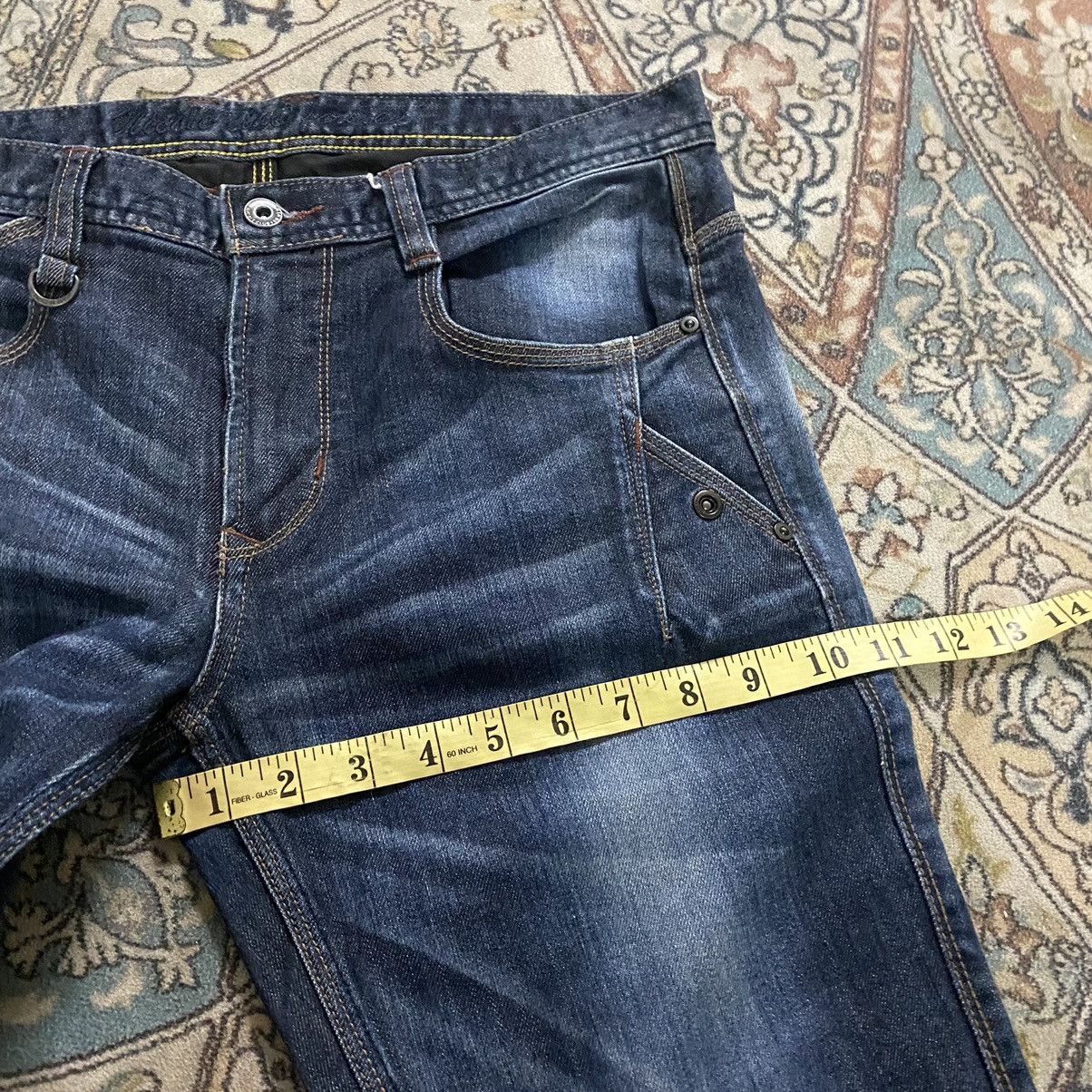 Japanese Brand Nicole Club For Men Denim Slim Flares