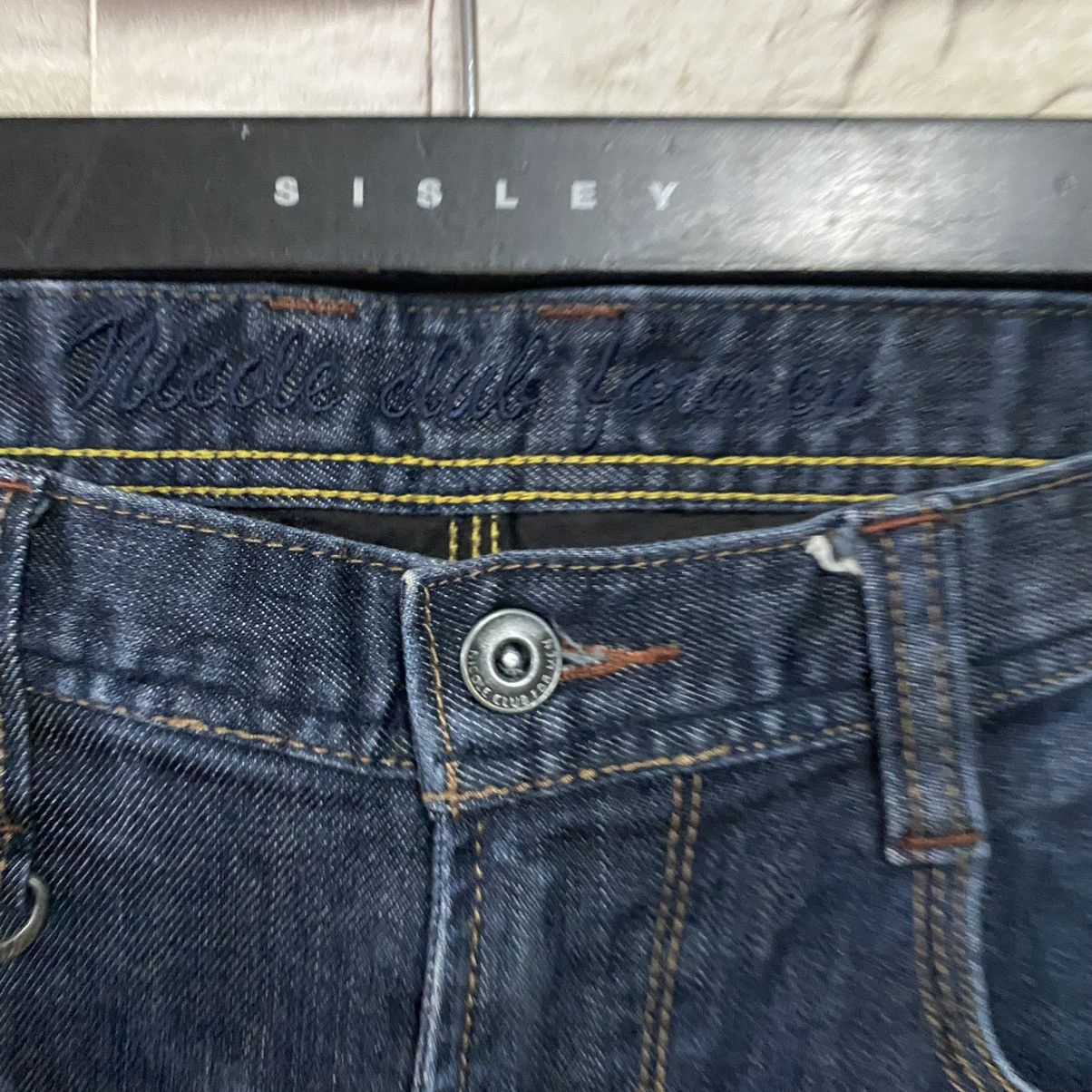Japanese Brand Nicole Club For Men Denim Slim Flares