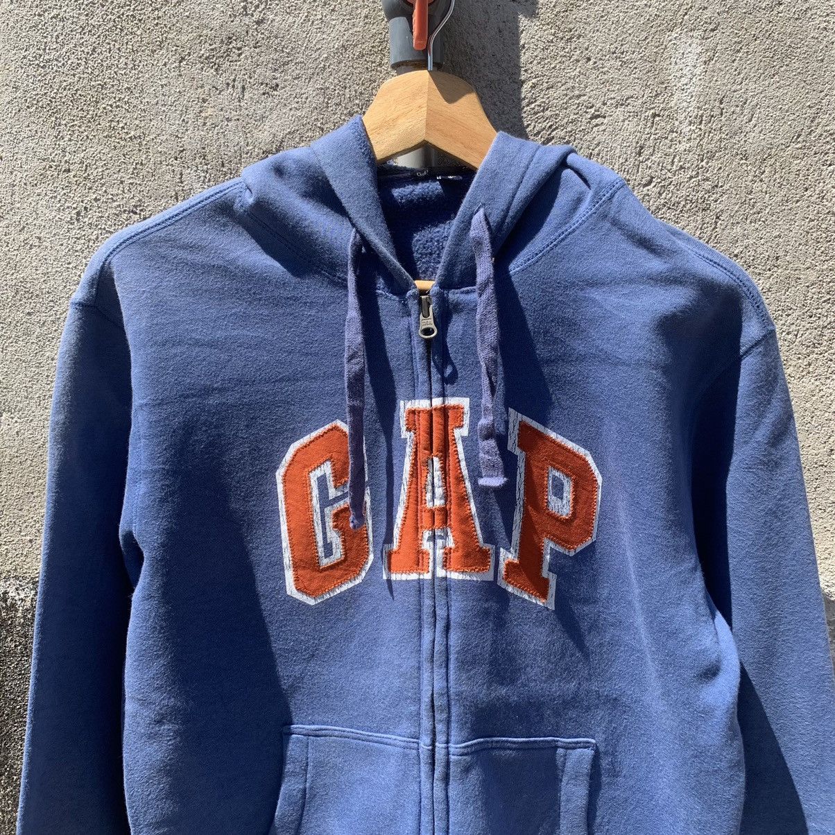 Gap Gap Spell Out Faded Hoodie Zip Ups Sweater Size US M / EU 48-50 / 2 - 2 Thumbnail