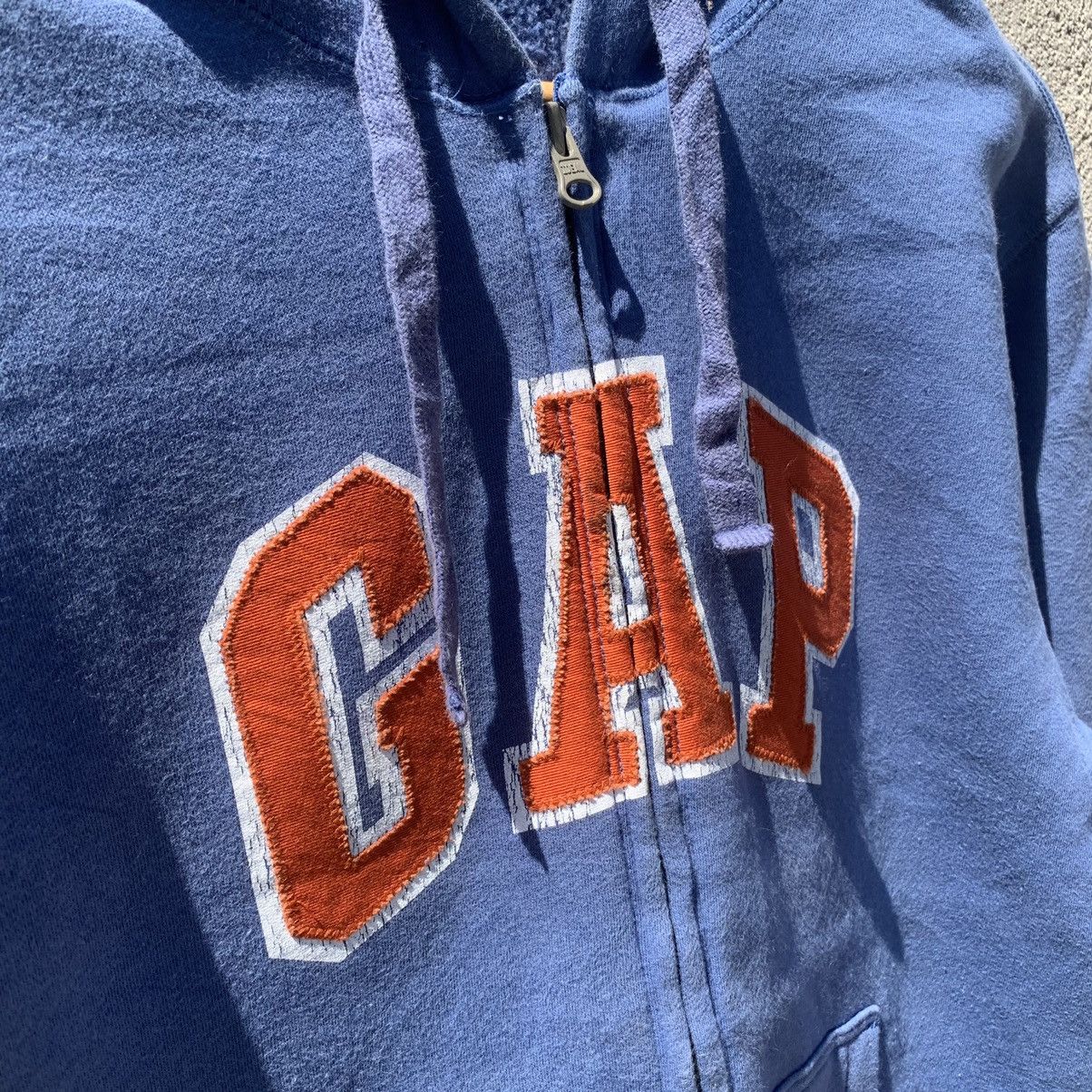 Gap Gap Spell Out Faded Hoodie Zip Ups Sweater Size US M / EU 48-50 / 2 - 3 Thumbnail