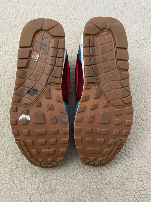 air max 1 burgundy teal