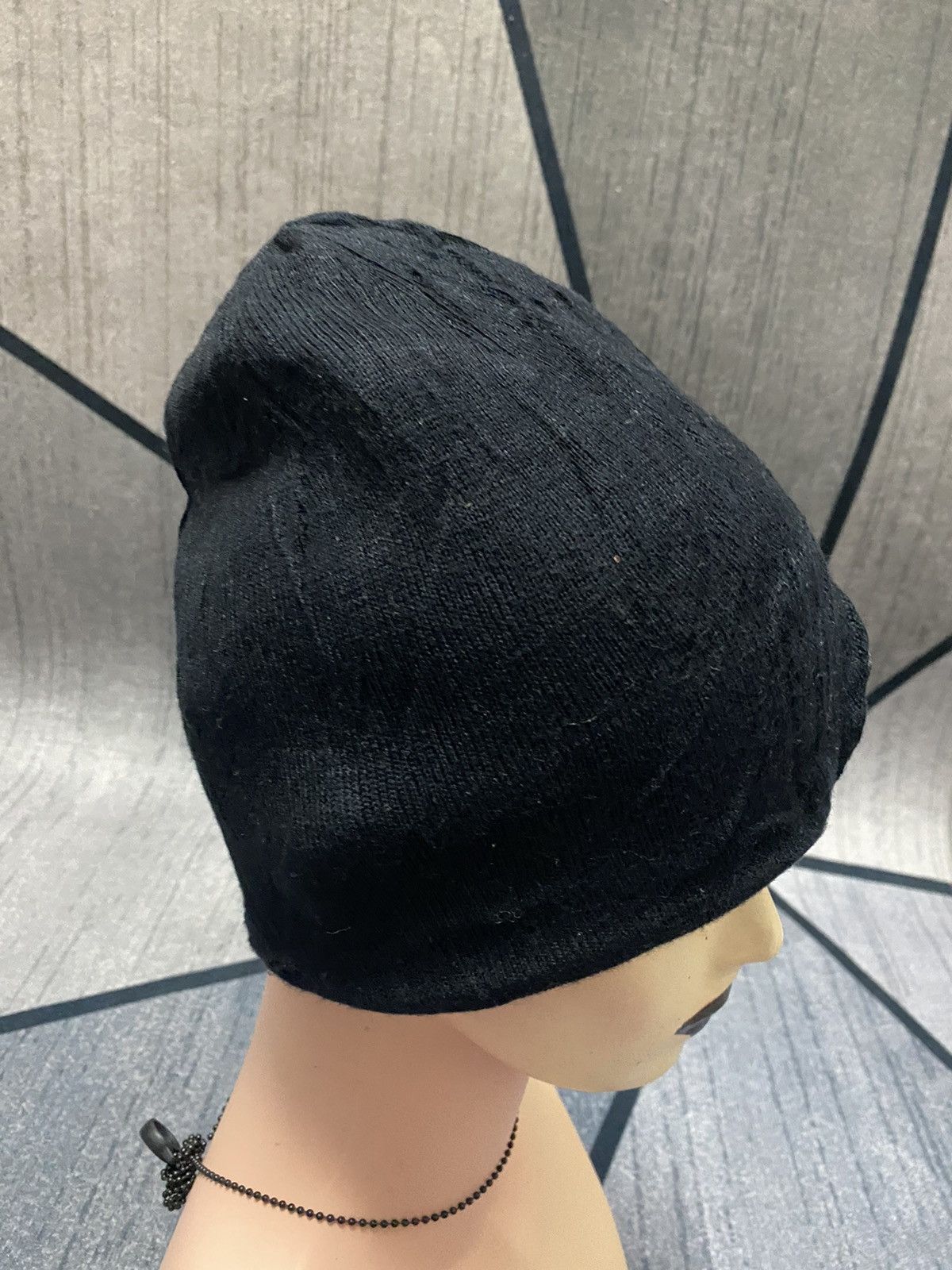 Japanese Brand Mark And Lona Sparking Skull Design Reversible Beanie Hat Size ONE SIZE - 7 Thumbnail