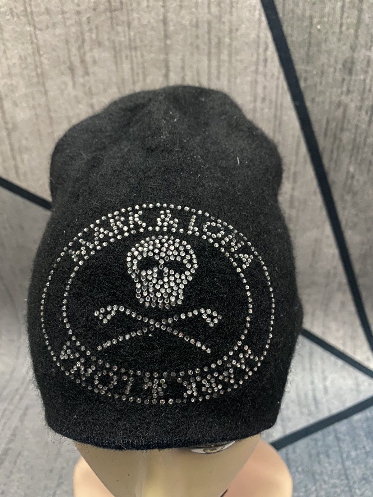 Japanese Brand Mark And Lona Sparking Skull Design Reversible Beanie Hat Size ONE SIZE - 2 Thumbnail