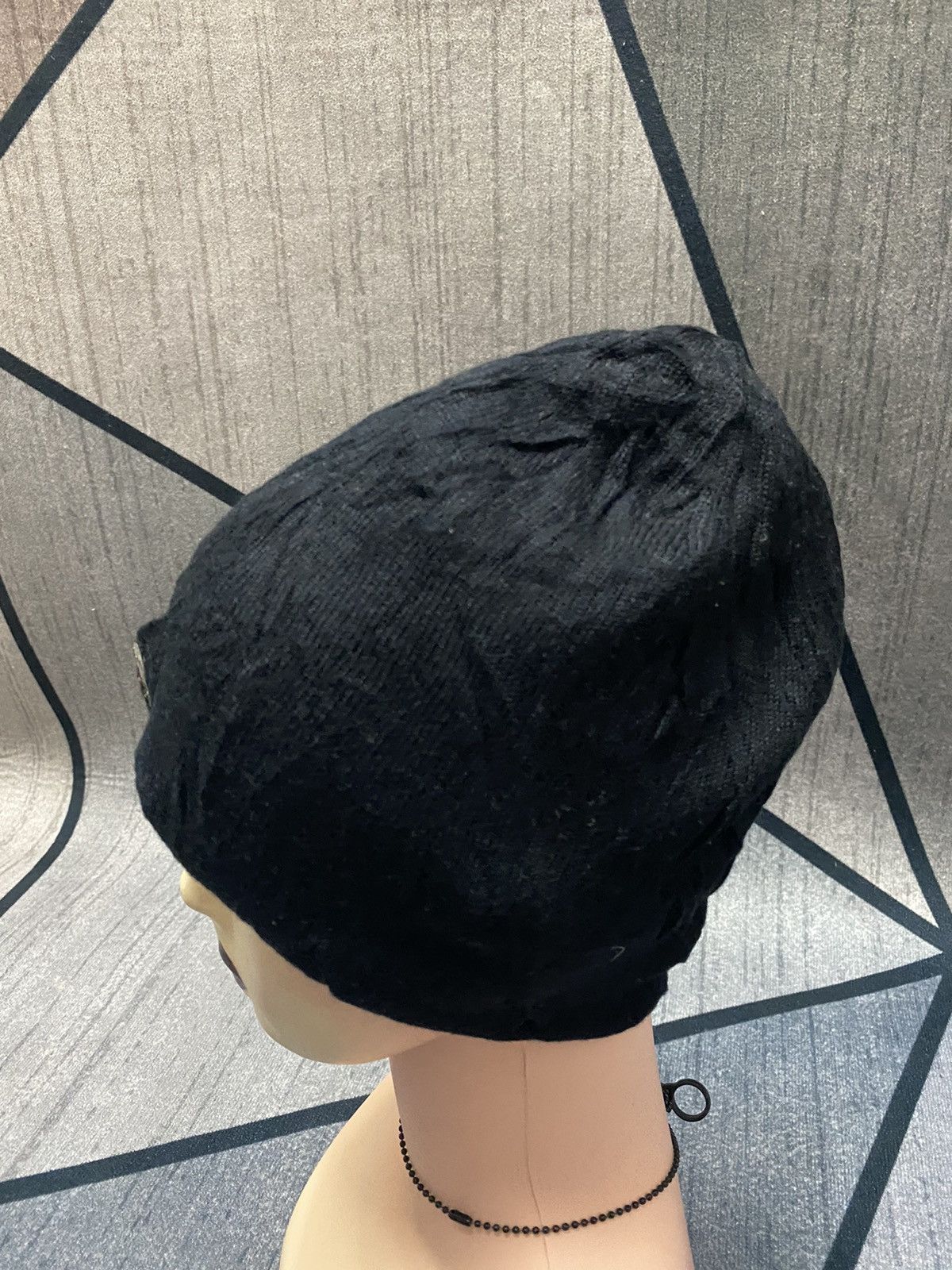 Japanese Brand Mark And Lona Sparking Skull Design Reversible Beanie Hat Size ONE SIZE - 8 Thumbnail