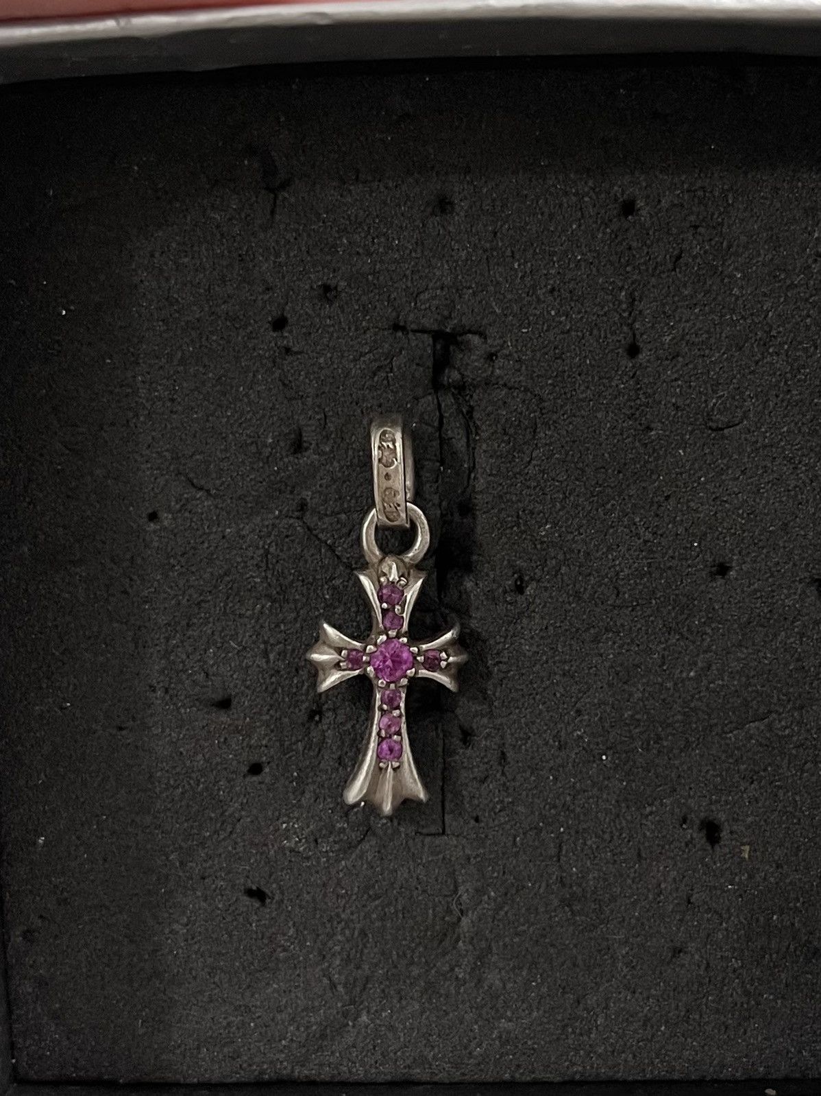 image of Chrome Hearts Earring in Pink, Men's