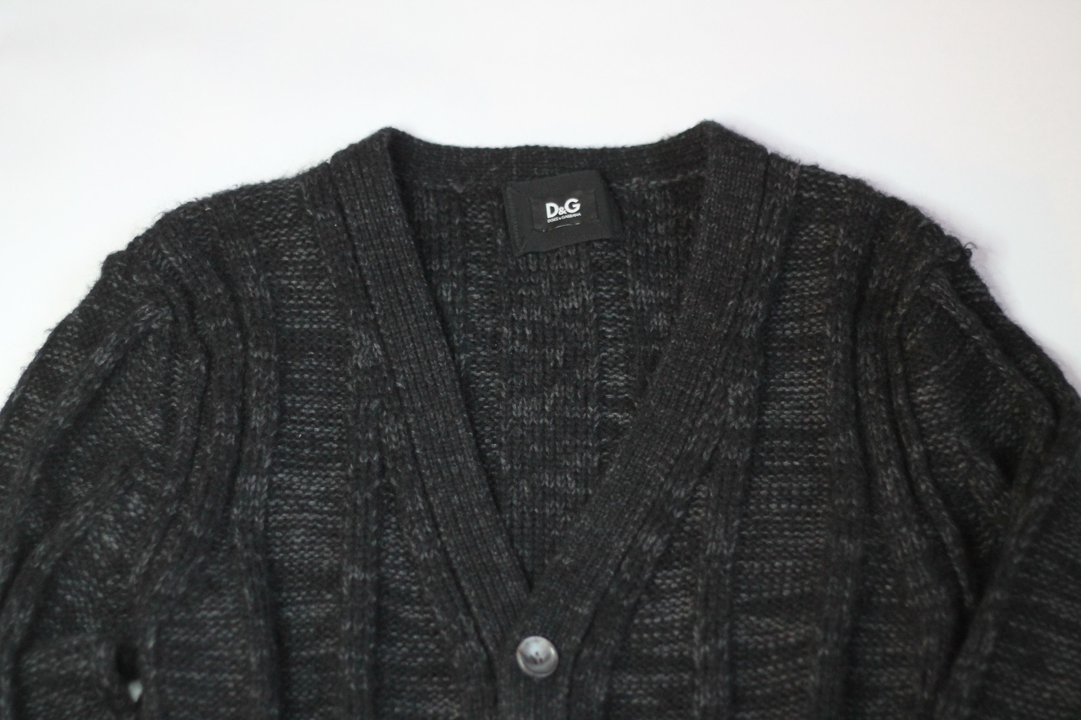 Dolce Gabbana knit wool cardigane sweater jumper Japanese