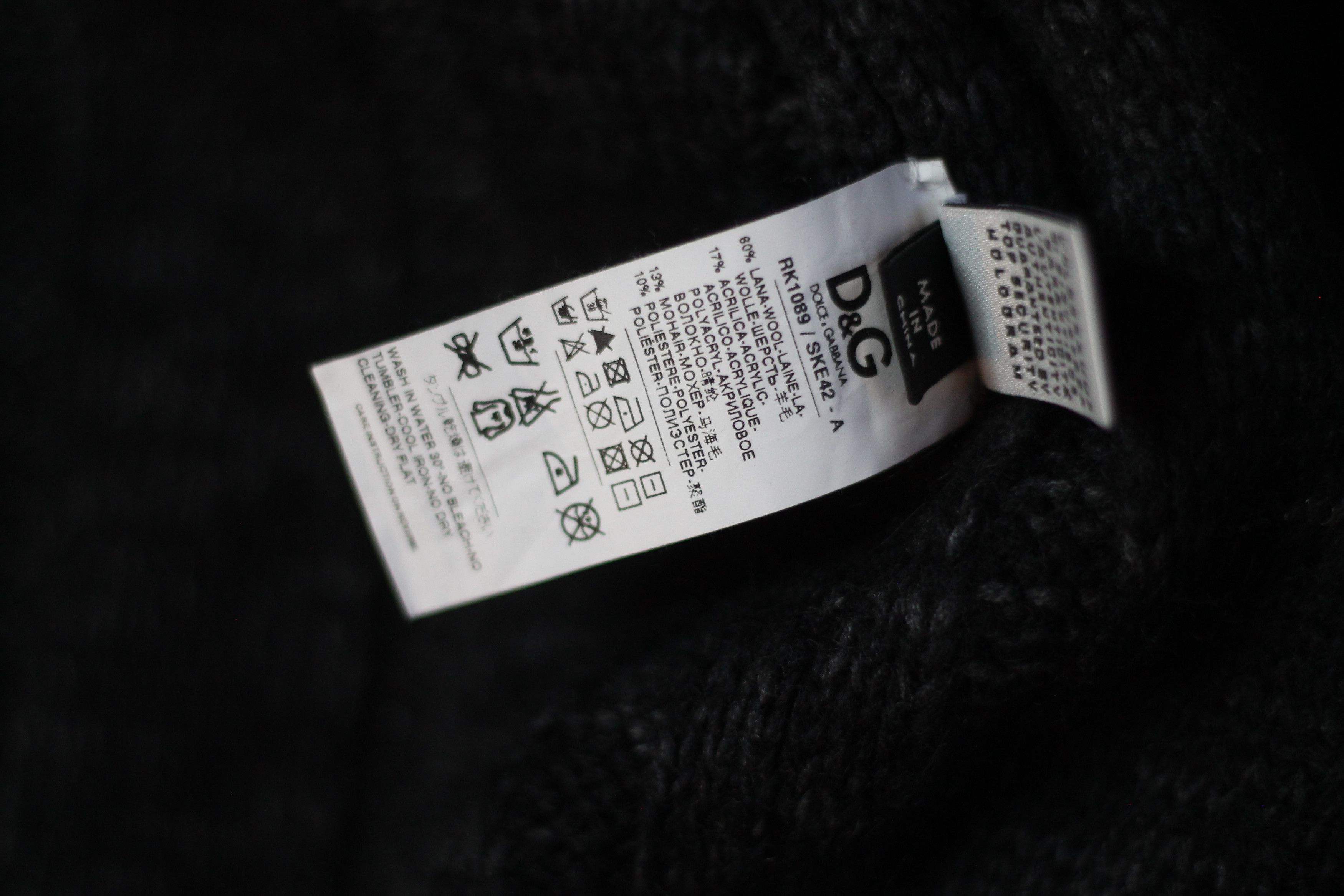 Dolce & Gabbana Dolce Gabbana knit wool cardigane sweater jumper Japanese Size US M / EU 48-50 / 2 - 7 Thumbnail