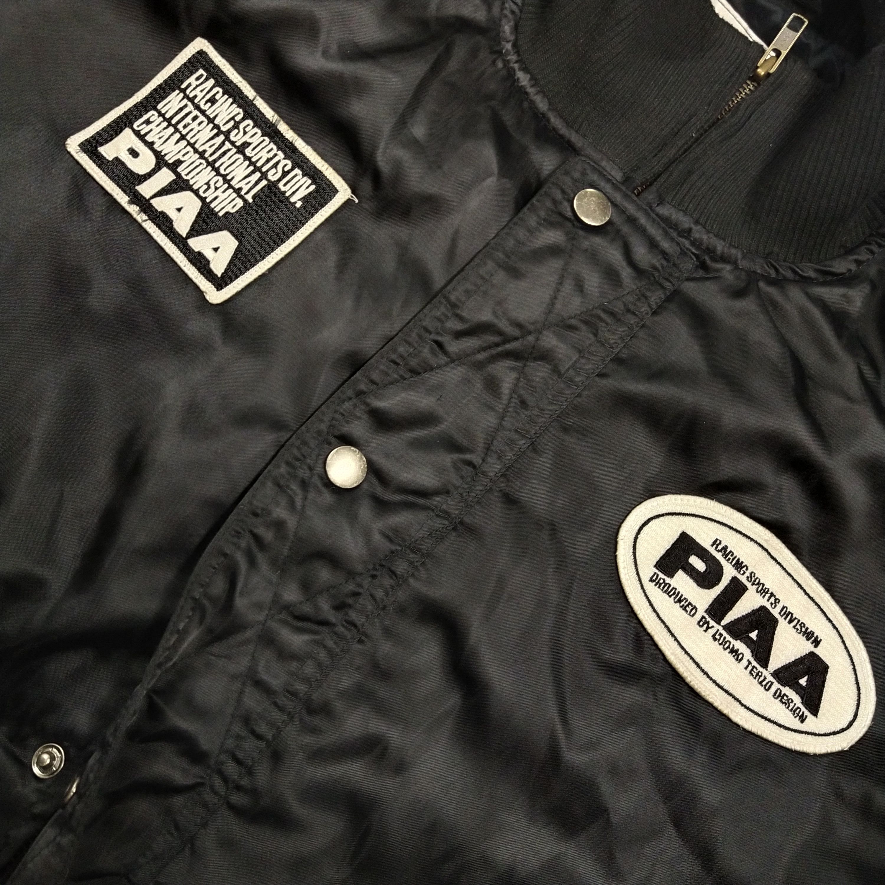 Sports Specialties Vintage PIAA Motorsports Bomber Jacket Big Logo Size US XL / EU 56 / 4 - 10 Thumbnail