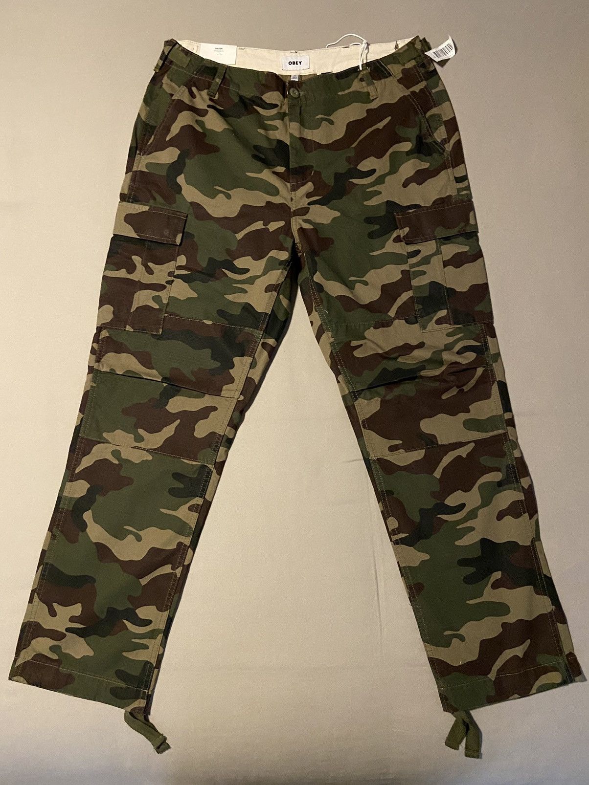 Obey Obey Clothing Recon Fatigue Ripstop Camo Cargo Pants New DS | Grailed