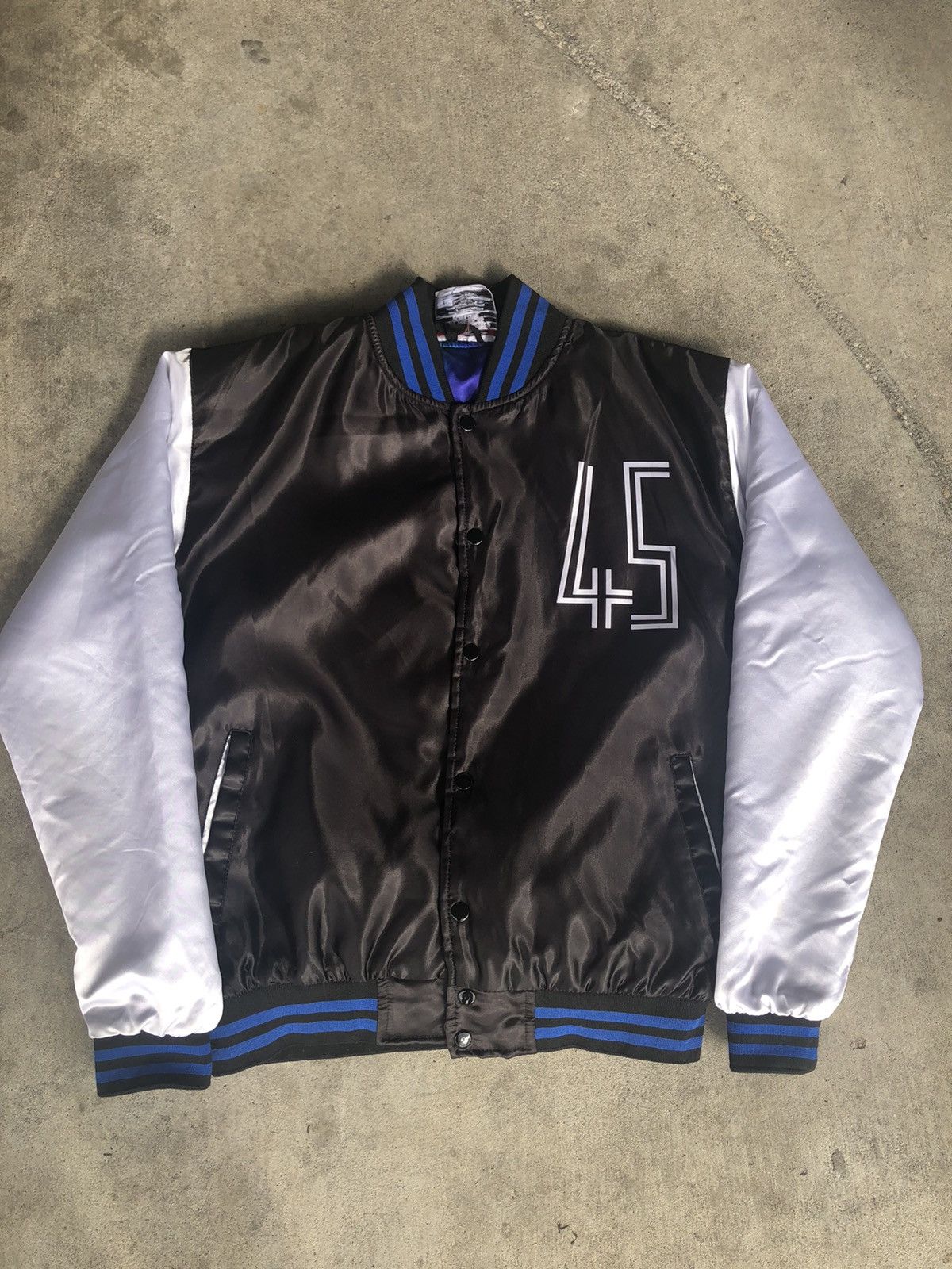 Jordan Brand SneakGallery Space Jam Satin Bomber Jacket L Grailed