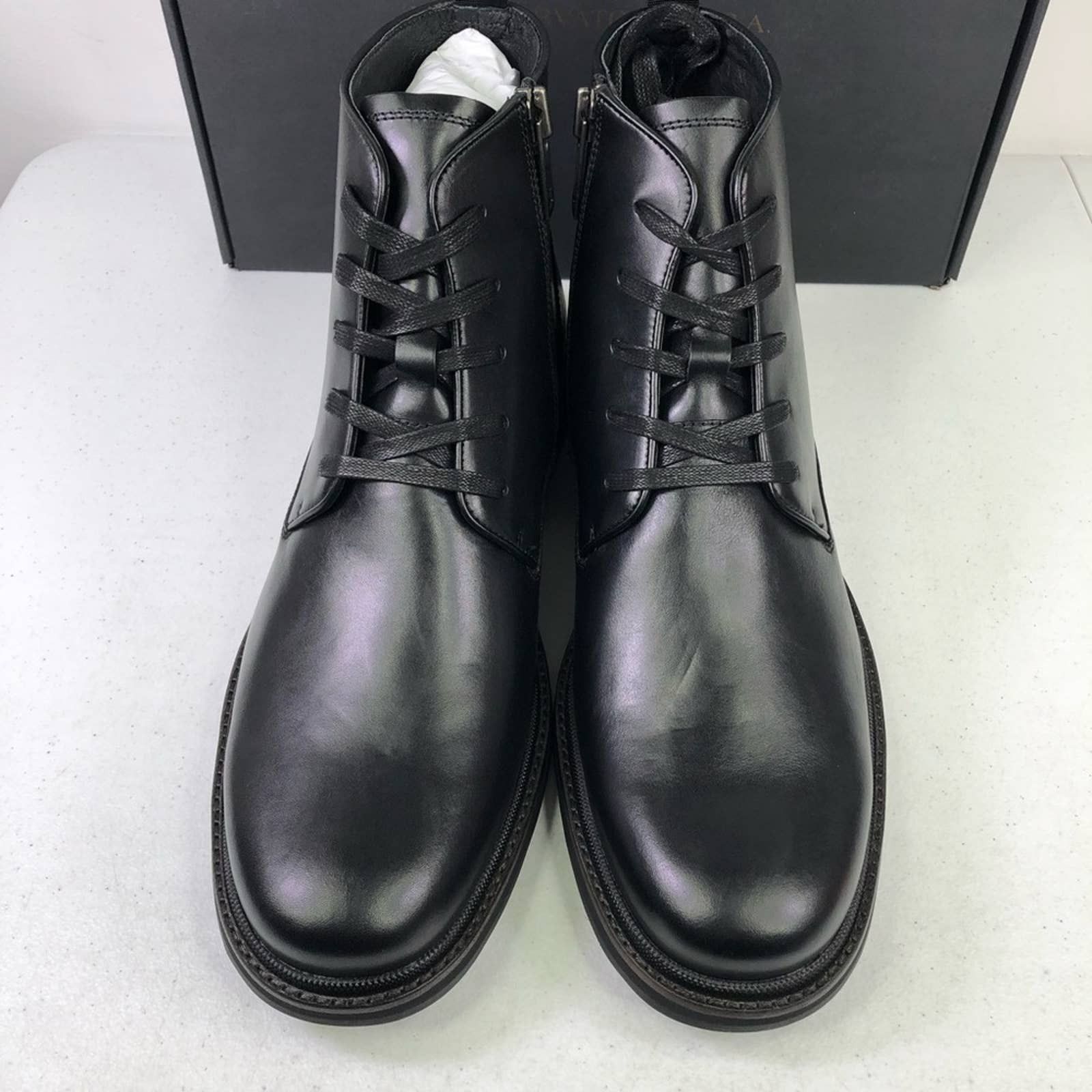 John varvatos brooklyn lug lace boot best sale