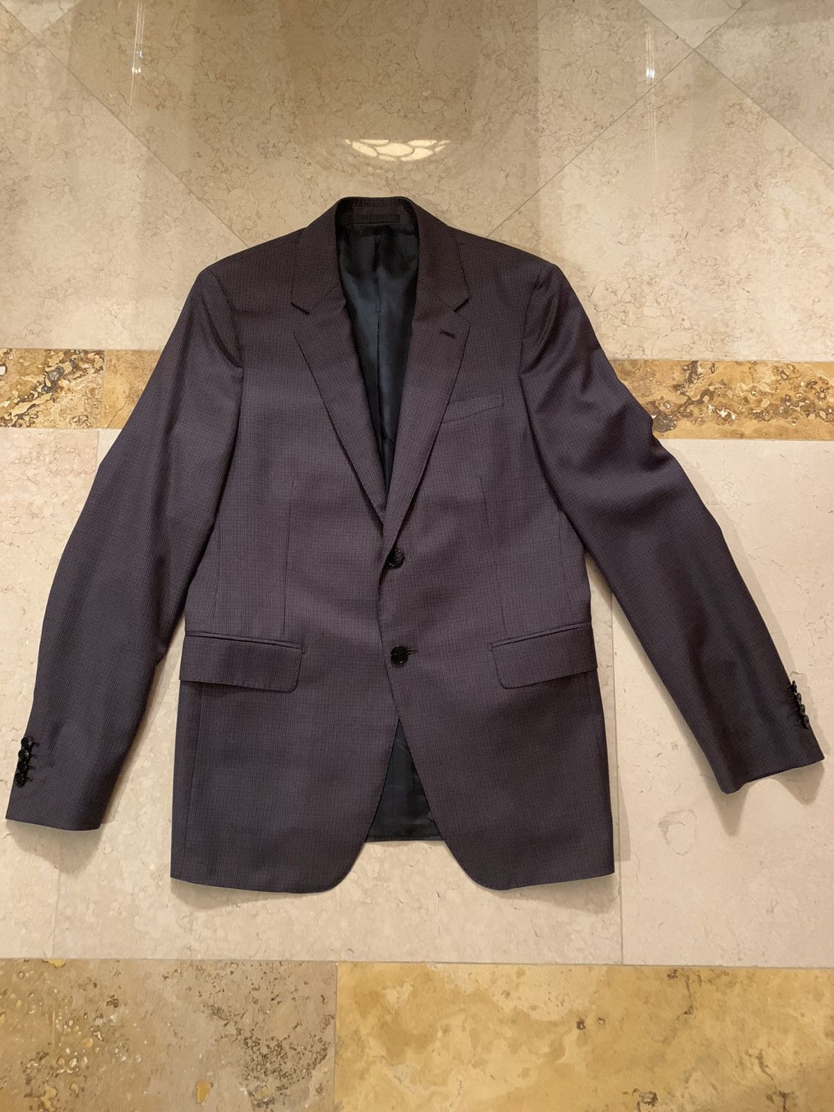 Valentino Valentino blue/red suit Size 38R - 1 Thumbnail