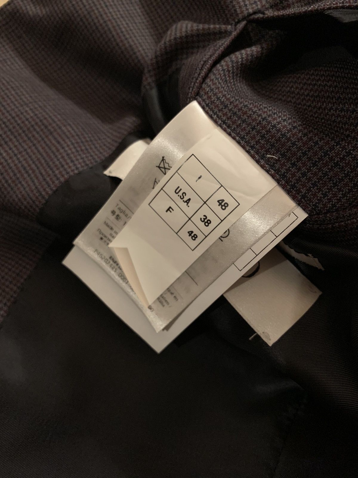 Valentino Valentino blue/red suit Size 38R - 5 Thumbnail
