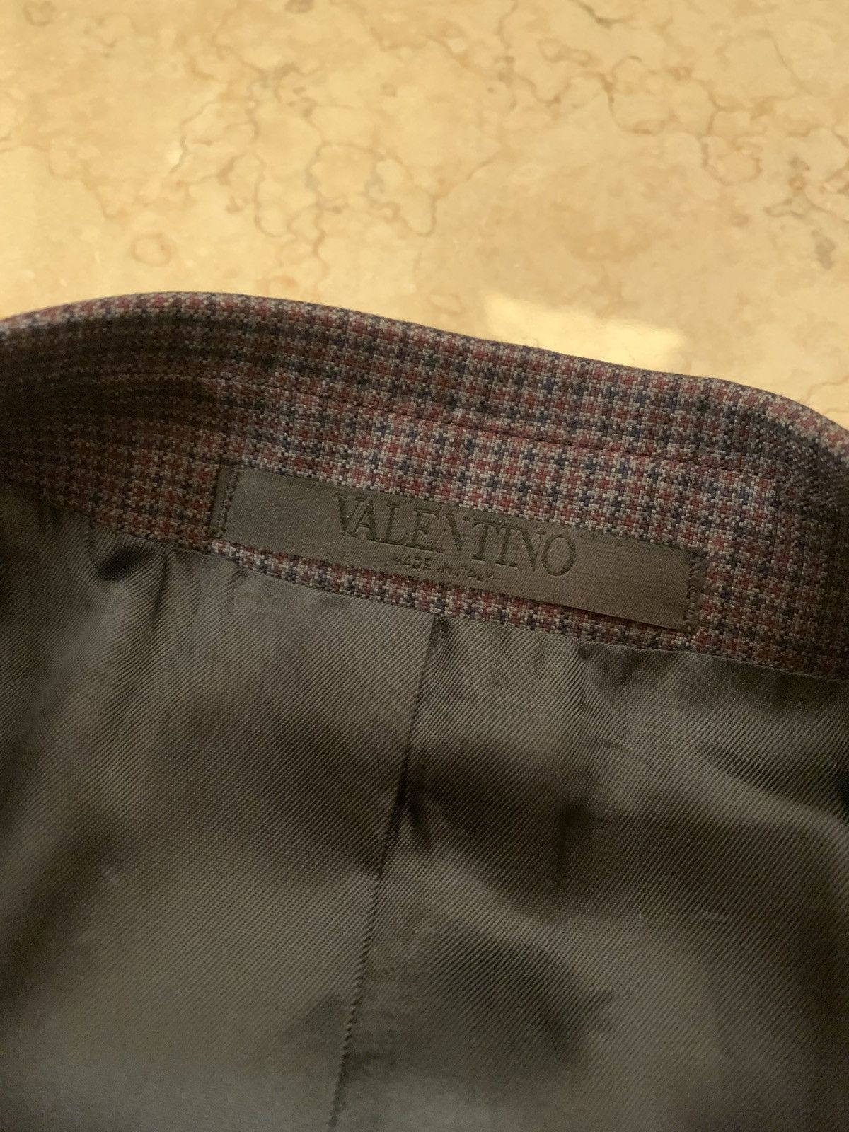 Valentino Valentino blue/red suit Size 38R - 4 Thumbnail